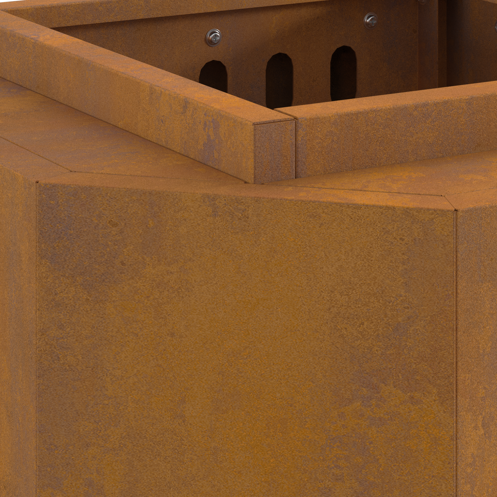 Smokeless Fire Pit 38x38x51 cm Weathering Steel - Image 8