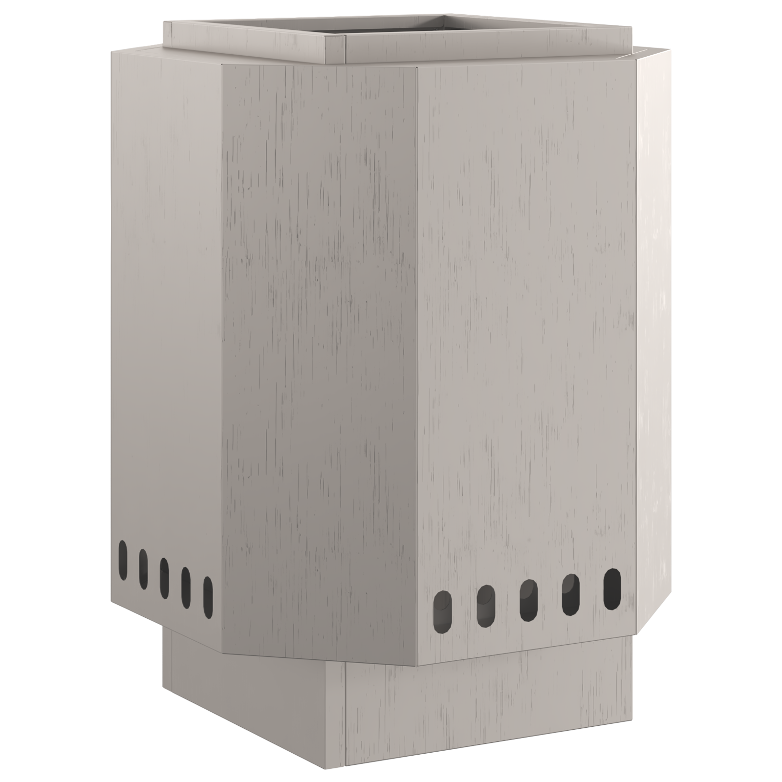 Smokeless Fire Pit 38x38x51 cm Weathering Steel - Image 4