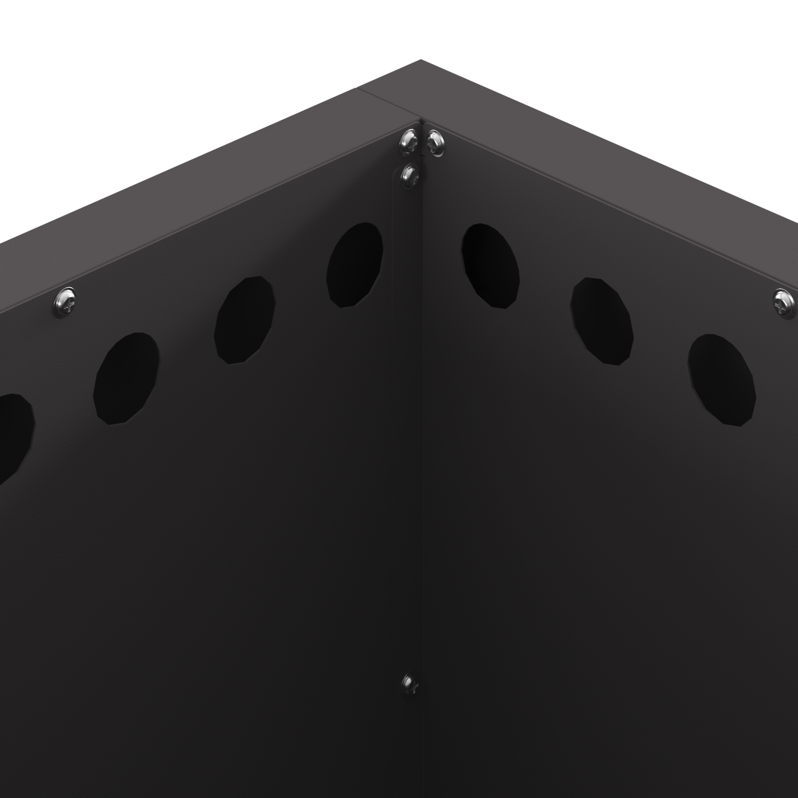 Smokeless Fire Pit Square Black 48x48x50 cm Steel - Image 6