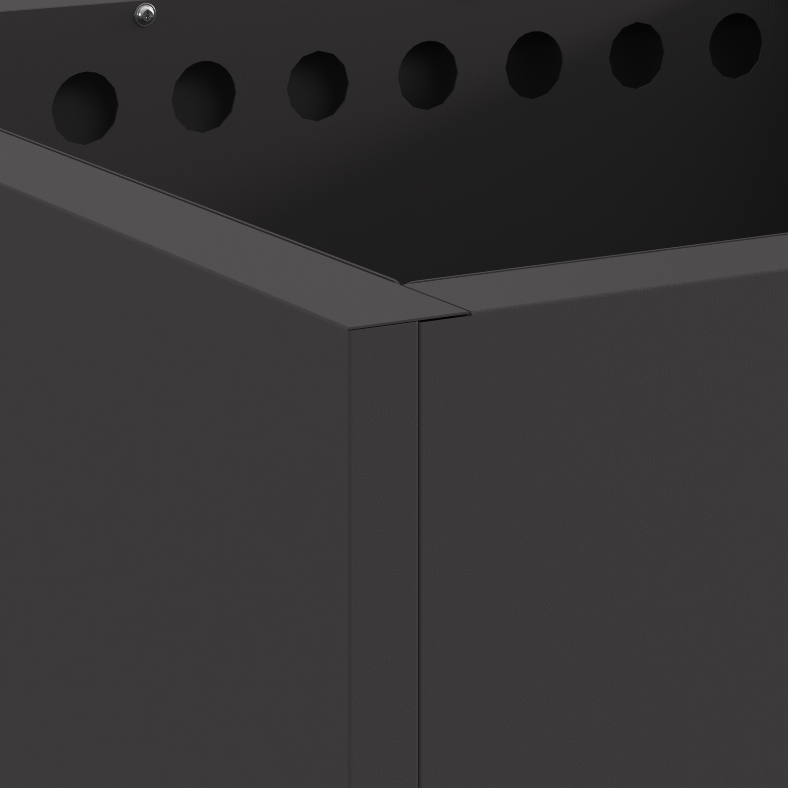 Smokeless Fire Pit Square Black 48x48x50 cm Steel - Image 7