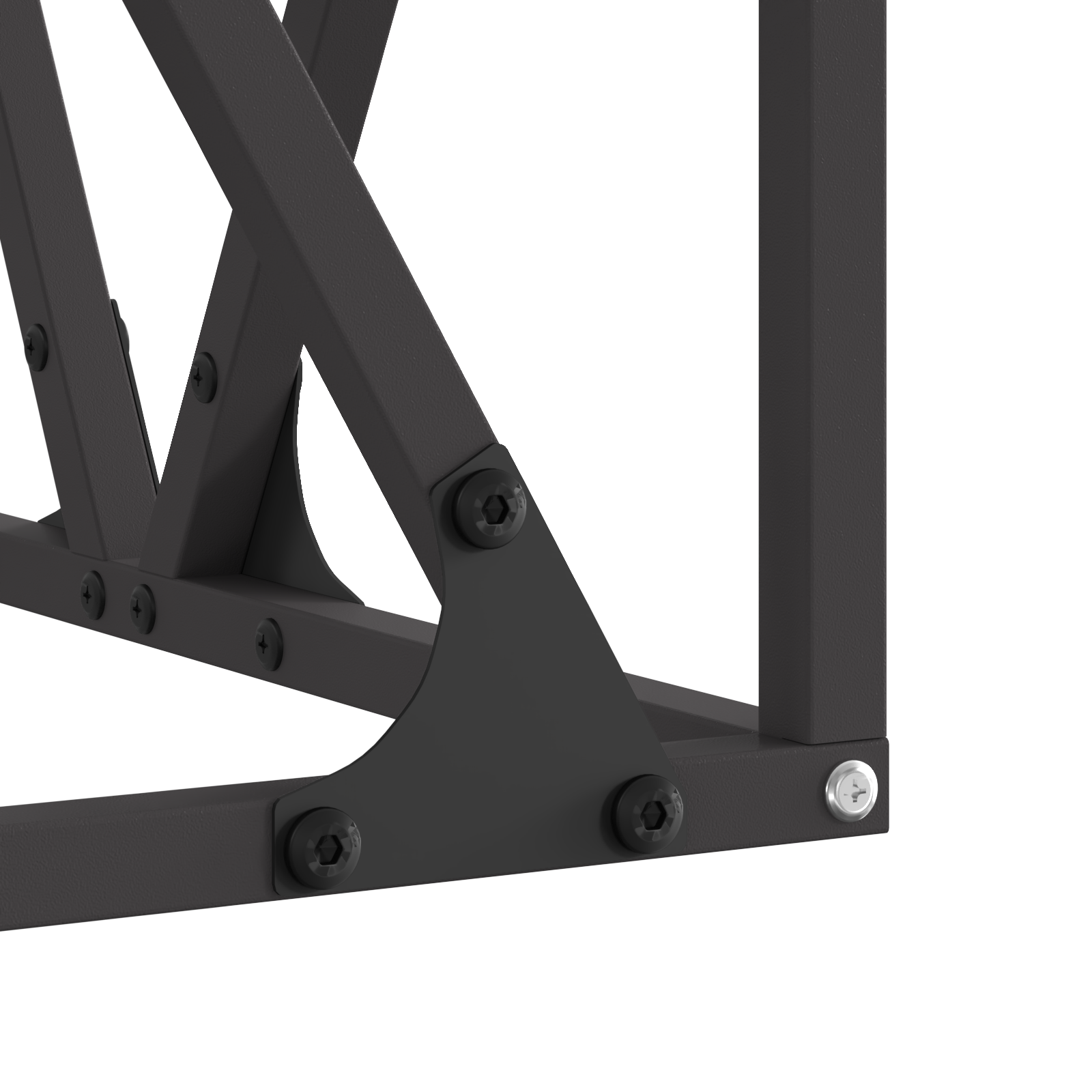 Fire Pit Square Black 50x50x35 cm Steel - Image 7