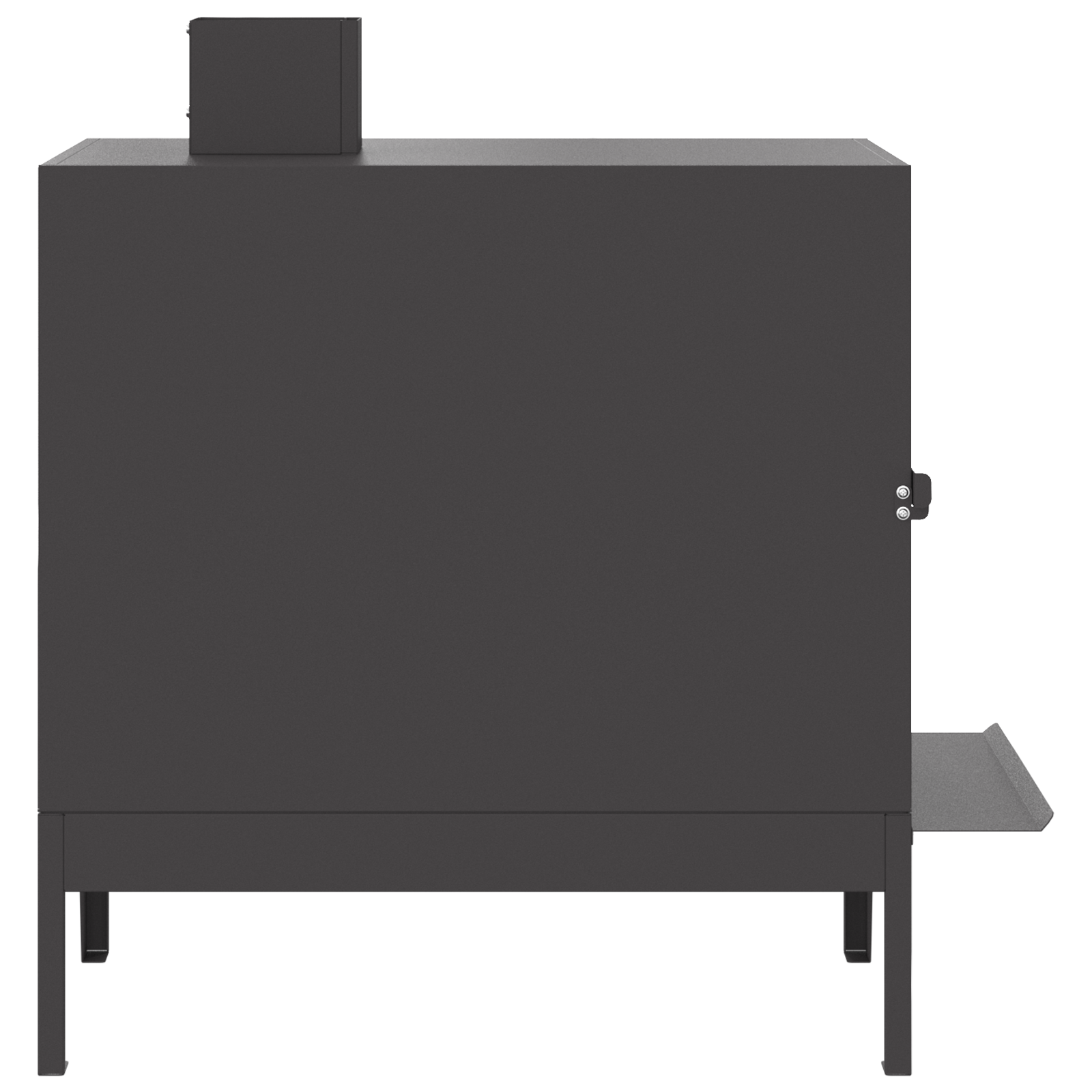 Camping Stove with Chimney Black 35x50x60 cm Steel - Image 6