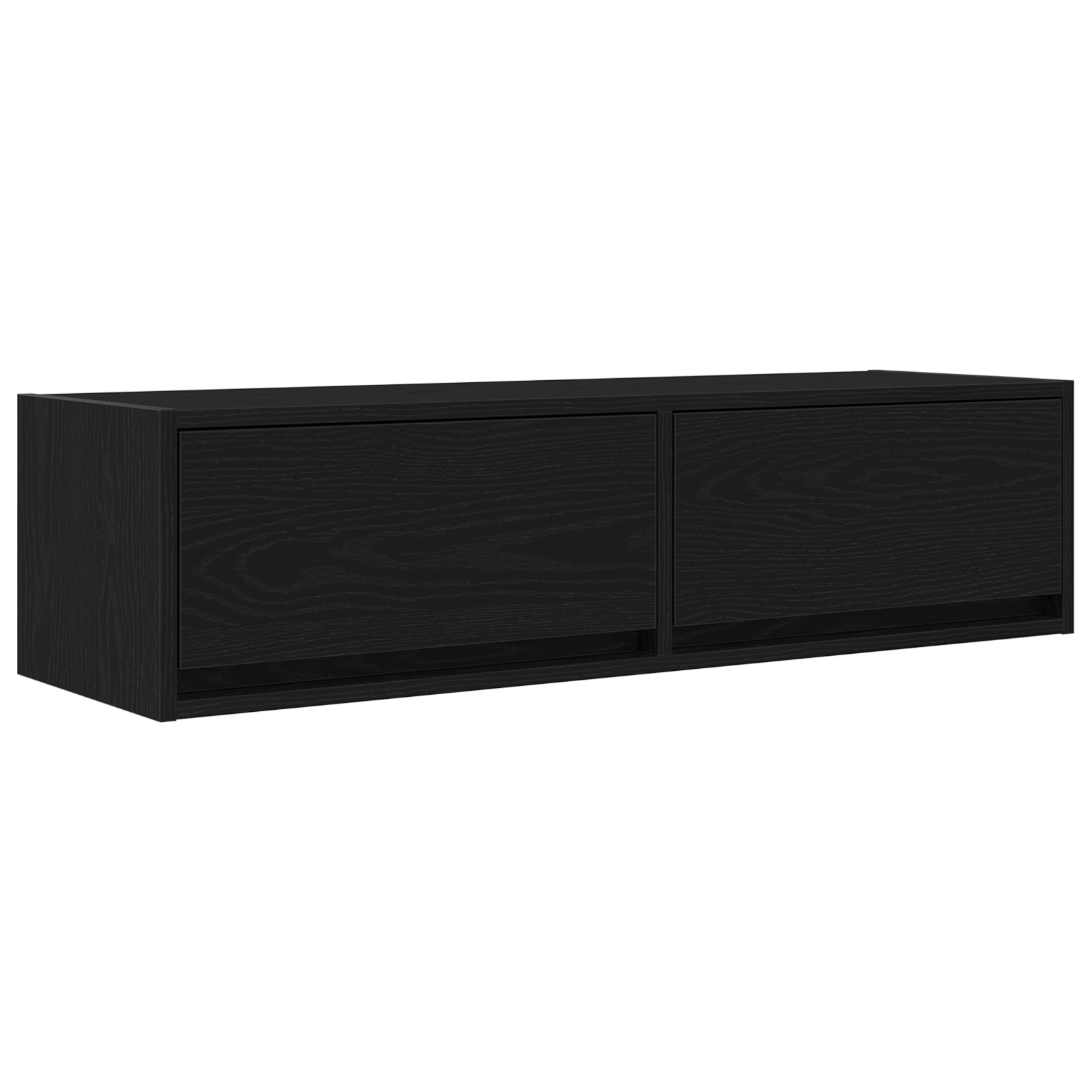 Thumbnail - vidaXL TV-Schrank Schwarz Eiche 100x31x25,5 cm Holzwerkstoff