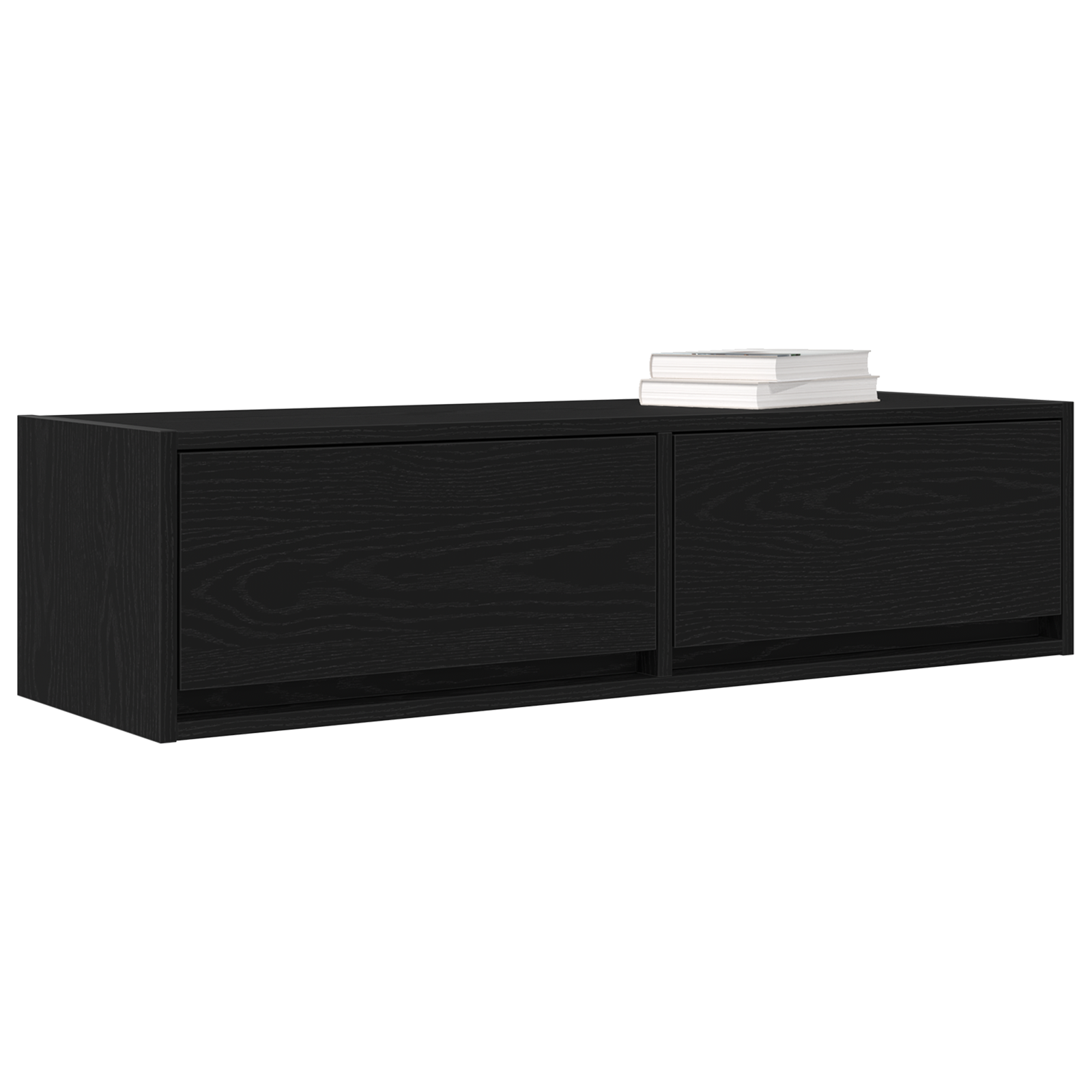 Thumbnail - vidaXL TV-Schrank Schwarz Eiche 100x31x25,5 cm Holzwerkstoff