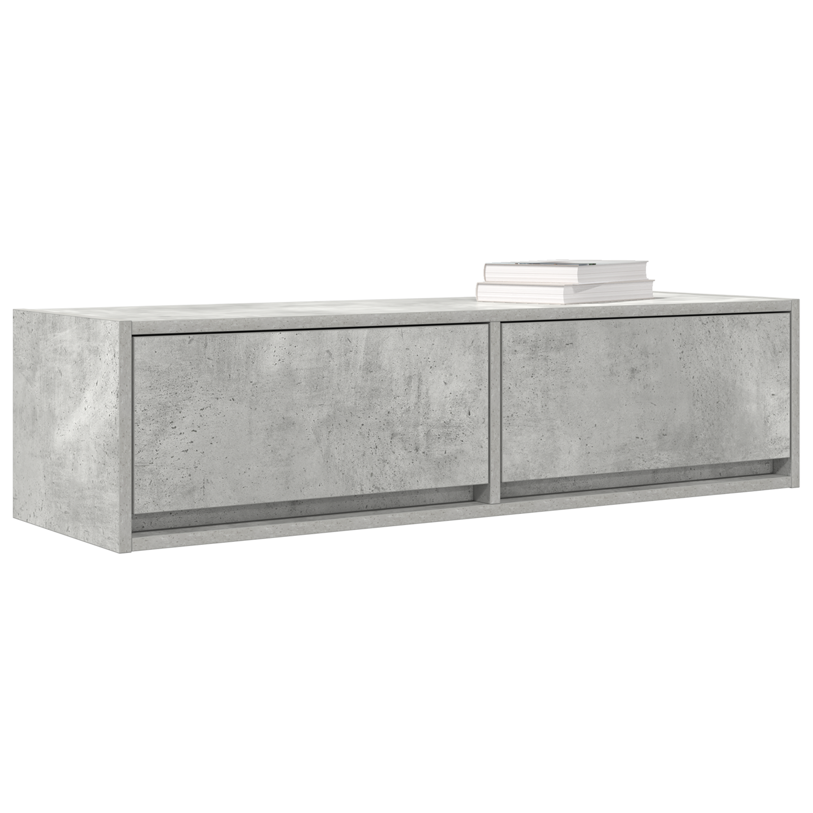 Thumbnail - vidaXL TV-Schrank Betongrau 100x31x25,5 cm Holzwerkstoff