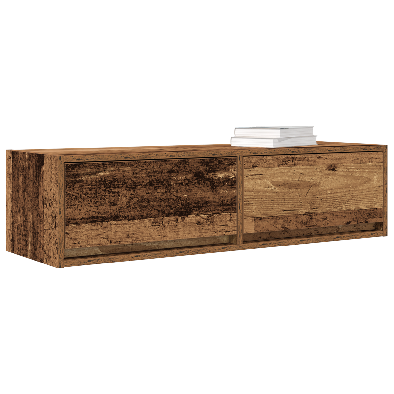 Thumbnail - vidaXL TV-Schrank Altholz 100x31x25,5 cm Holzwerkstoff