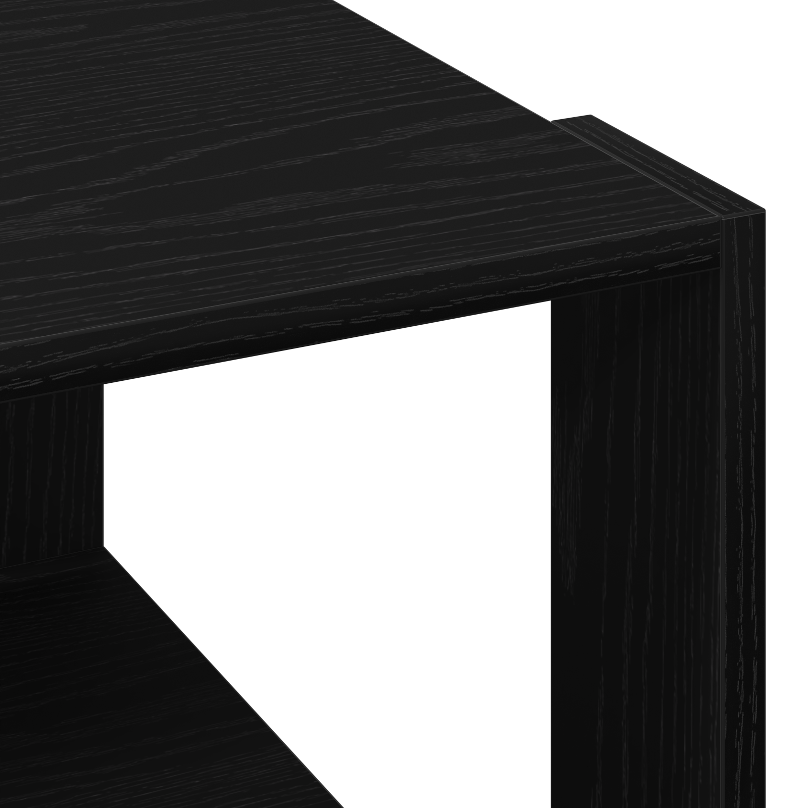 Couch Table Black oak Engineered wood 85 x 55 x 31 cm Durable - Image 8
