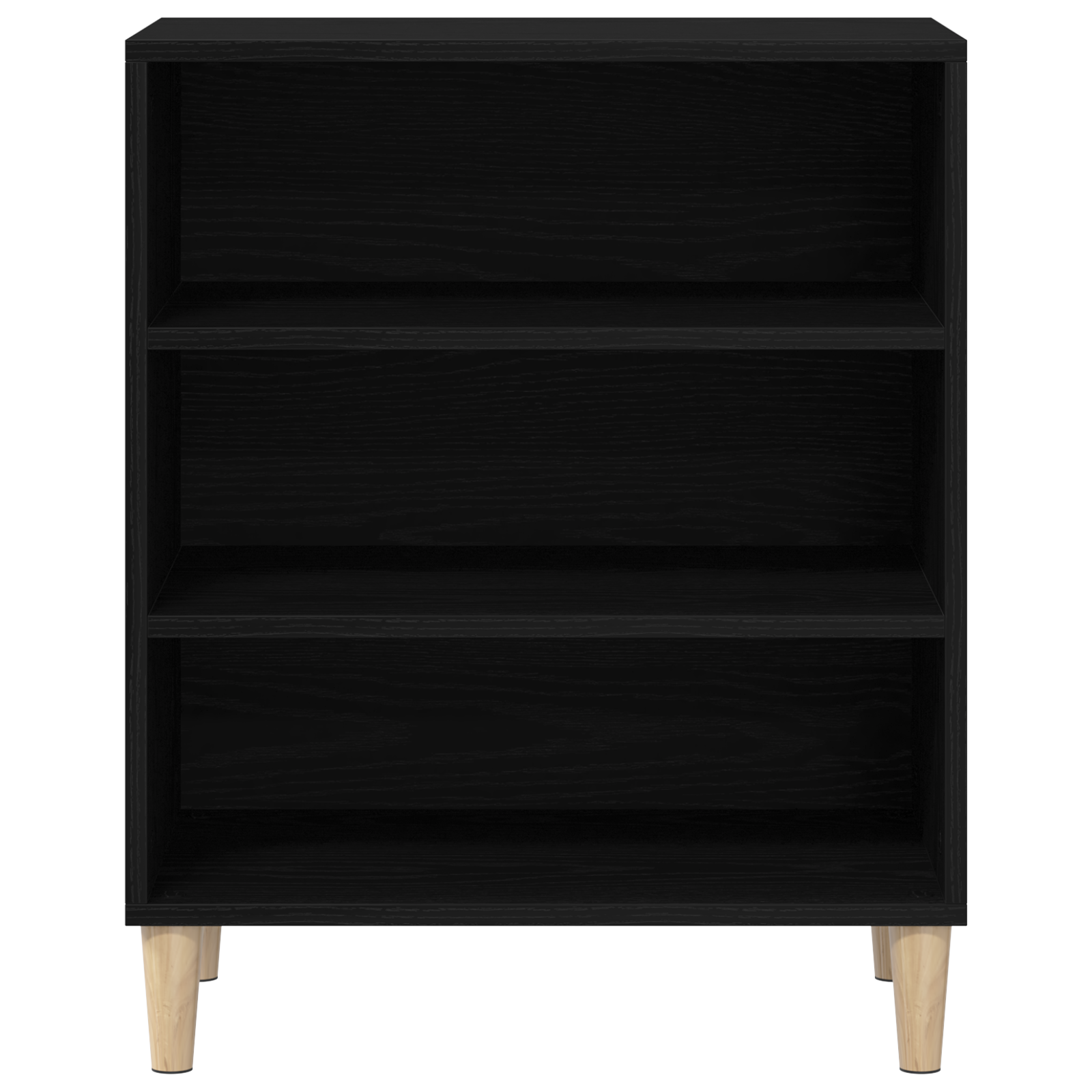 Black Oak Sideboard, 57x35x70 cm, Made from Engineered Wood - Image 6