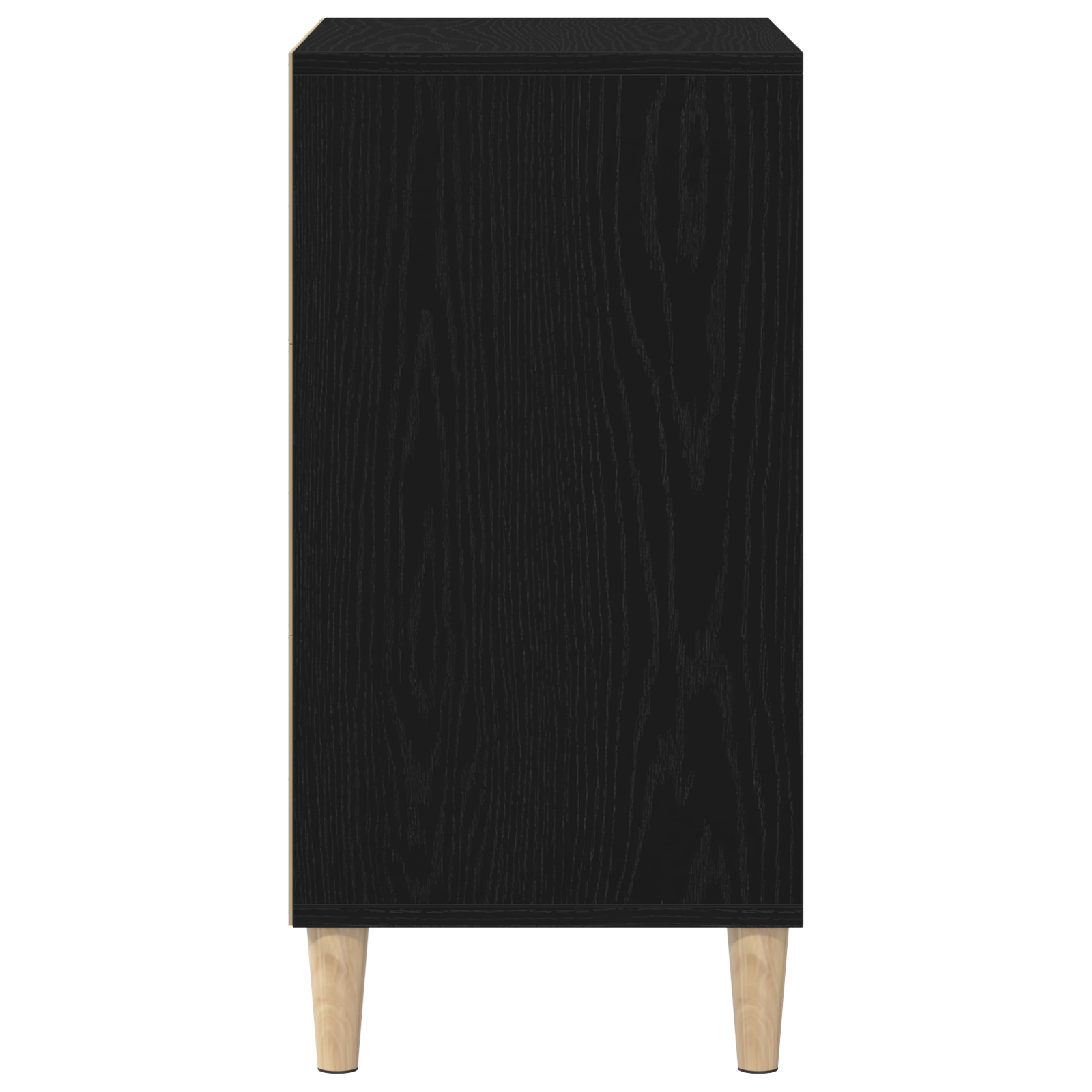 Black Oak Sideboard, 57x35x70 cm, Made from Engineered Wood - Image 7