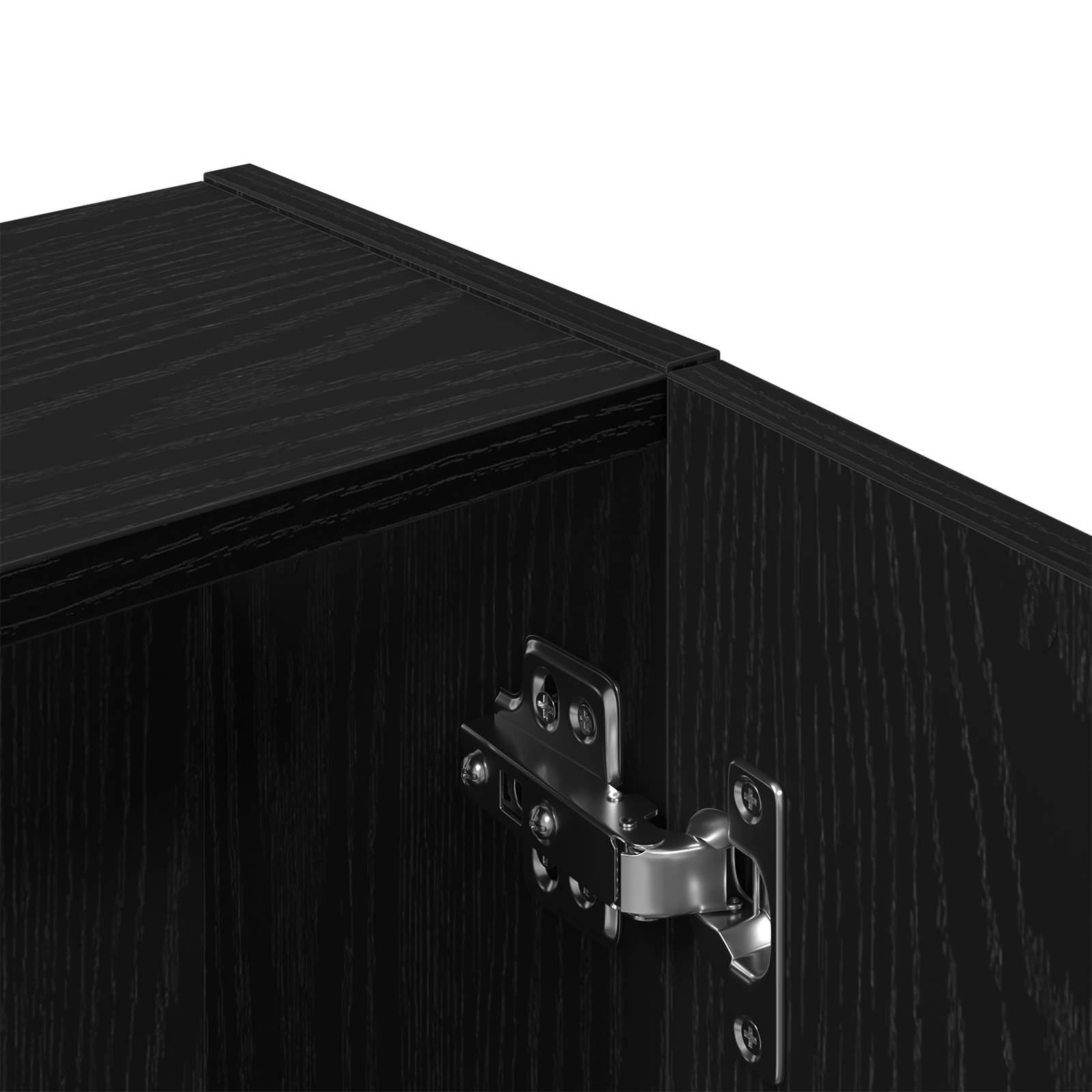 Bathroom Mirror Cabinet - Black Oak, 64x20x66.5 cm, Made from Engineered Wood - Image 9