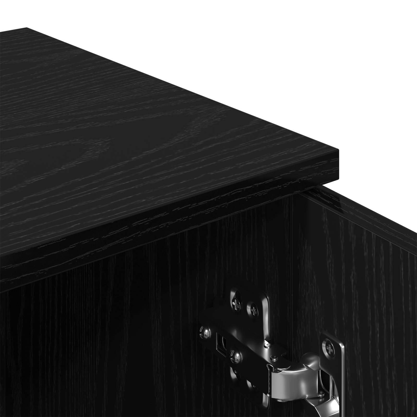 Sideboards 2 pcs in Black Oak, 30x30x70 cm, Made of Engineered Wood - Image 9