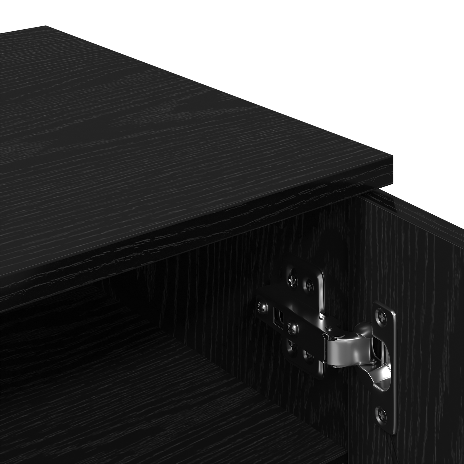 Shoe Cabinet Black Oak 59x35x70 cm Engineered Wood - Image 9