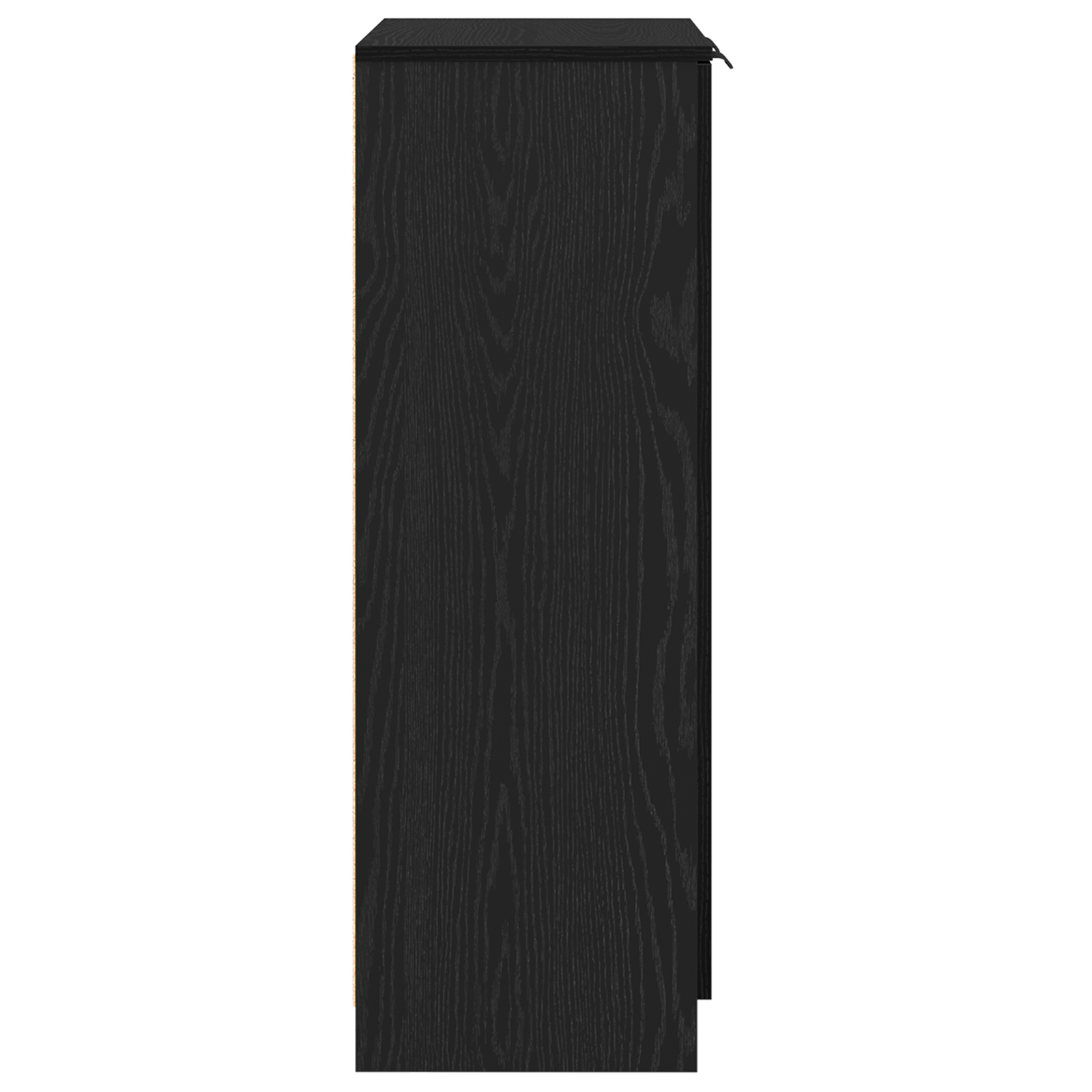 Shoe Cabinet in Black Oak - 59 x 35 x 100 cm - Made from Engineered Wood - Image 7
