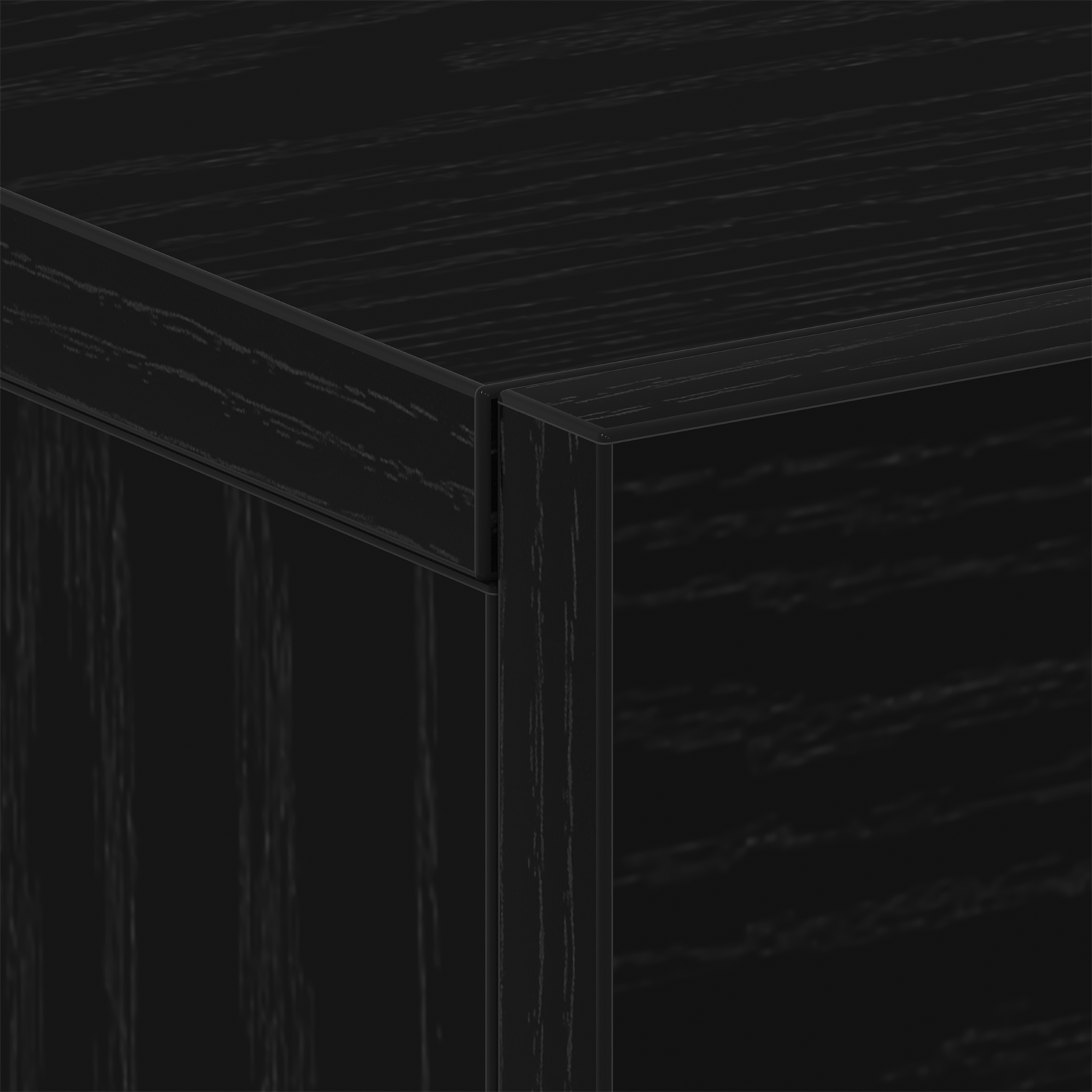 Wall-mounted Bedside Cabinet Black Oak 35x35x20 cm - Image 9