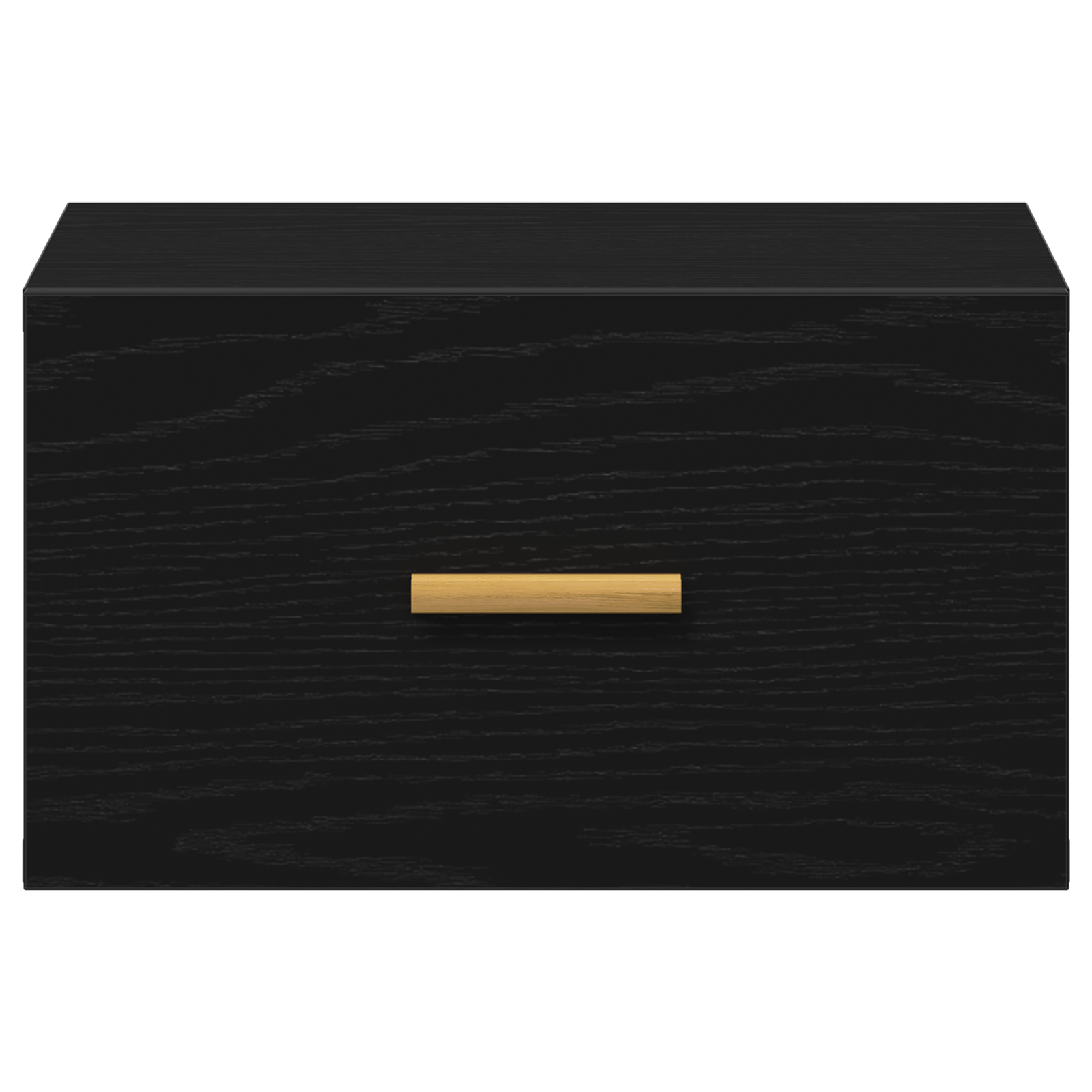 Wall-mounted Bedside Cabinet Black Oak 35x35x20 cm - Image 6