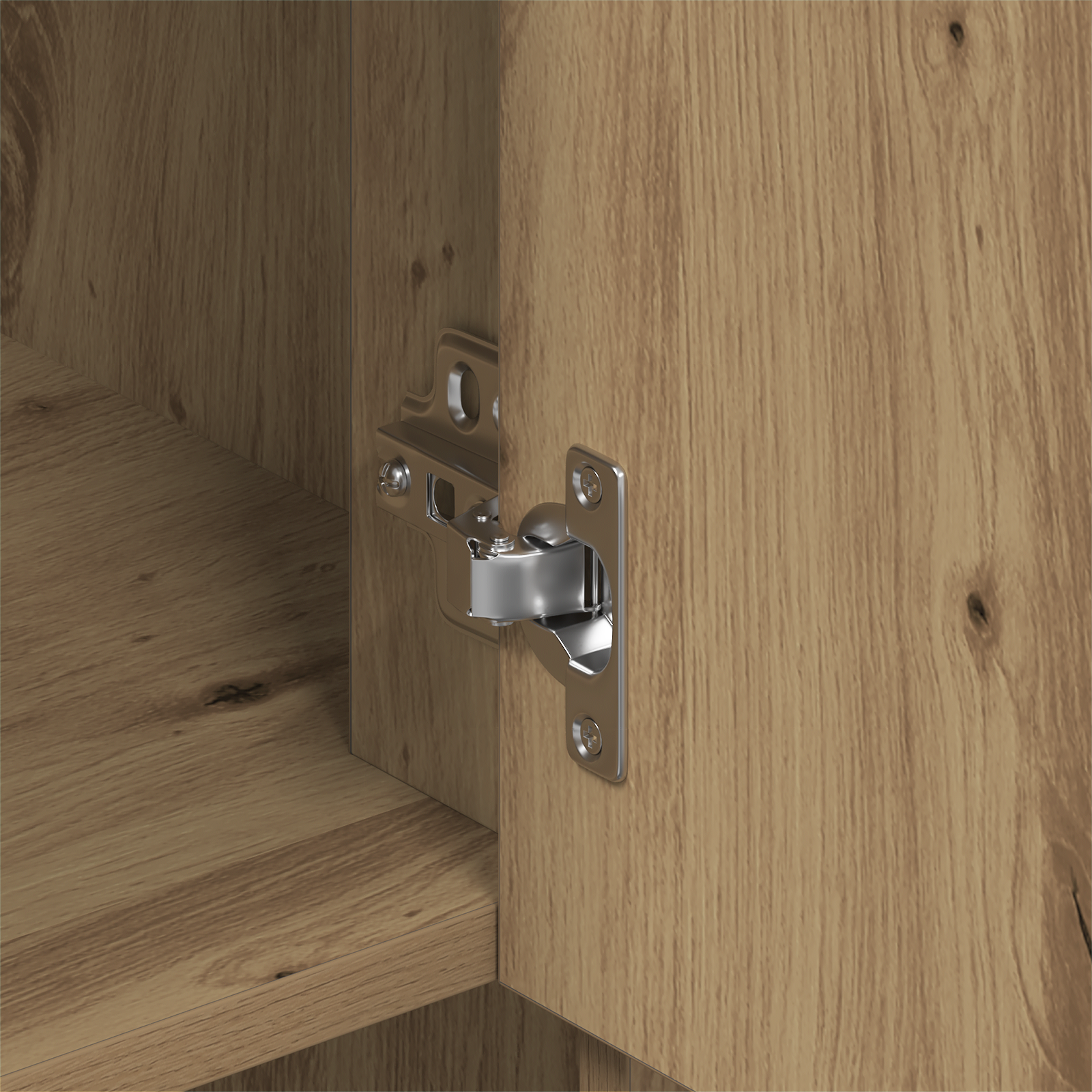 Wall Cabinet Artisan Oak 80x33x80 cm Engineered Wood - Image 9