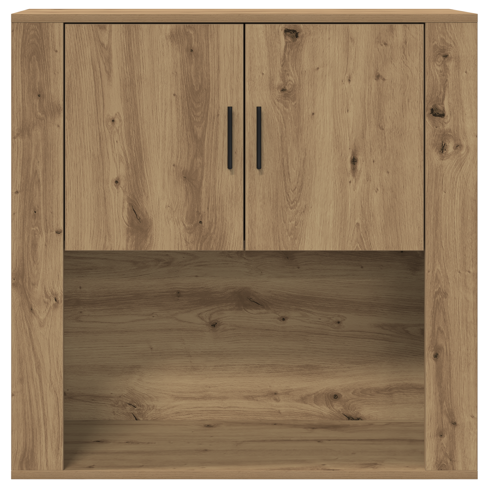 Wall Cabinet Artisan Oak 80x33x80 cm Engineered Wood - Image 6