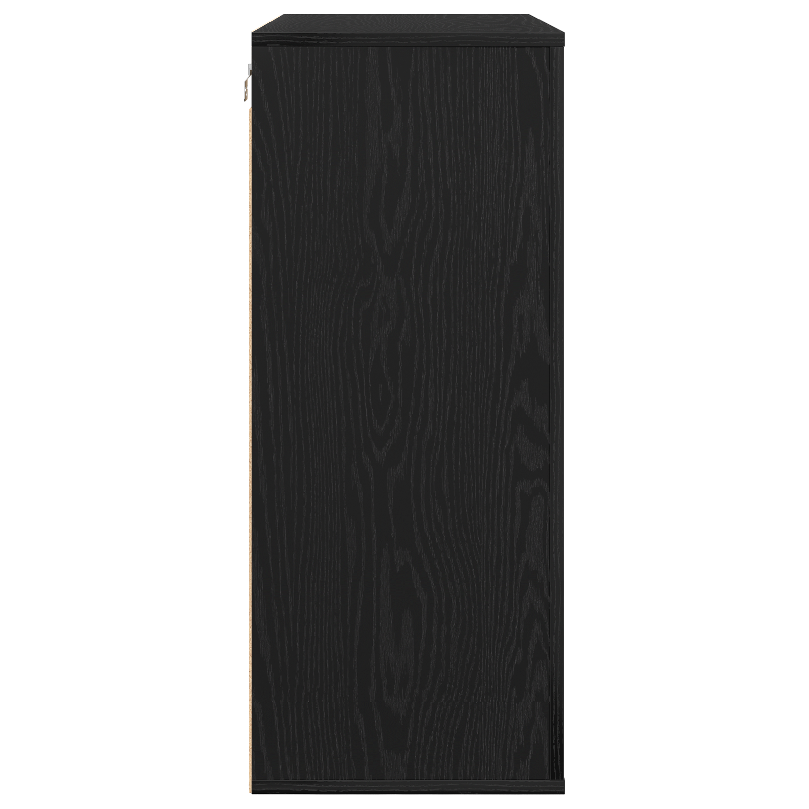 Wall Cabinet Black Oak 80x33x80 cm Engineered Wood - Image 7