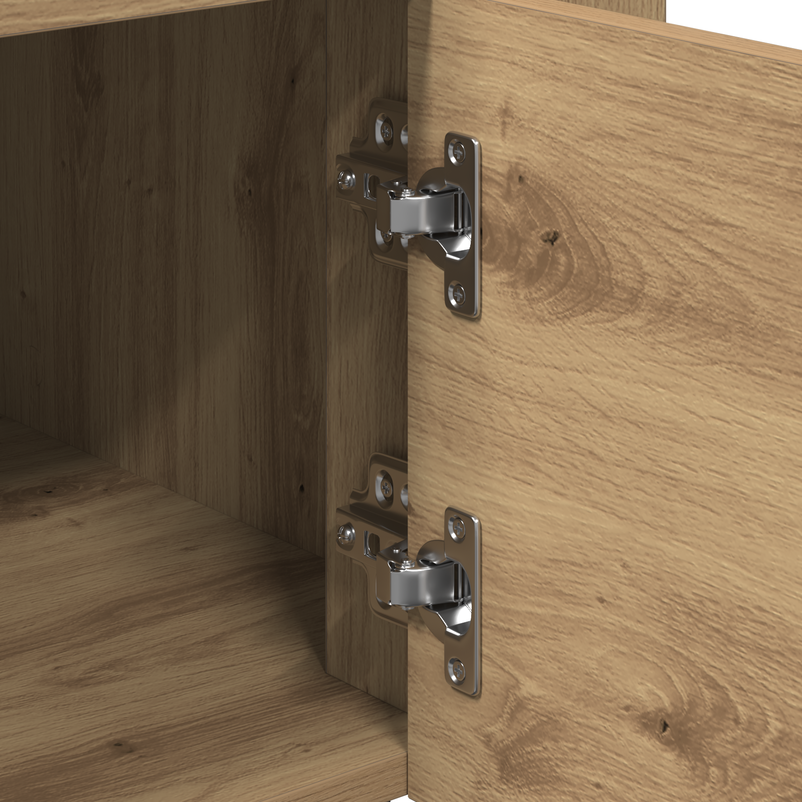 Kitchen Trolley Artisan Oak 60x45x80 cm Engineered Wood - Image 9