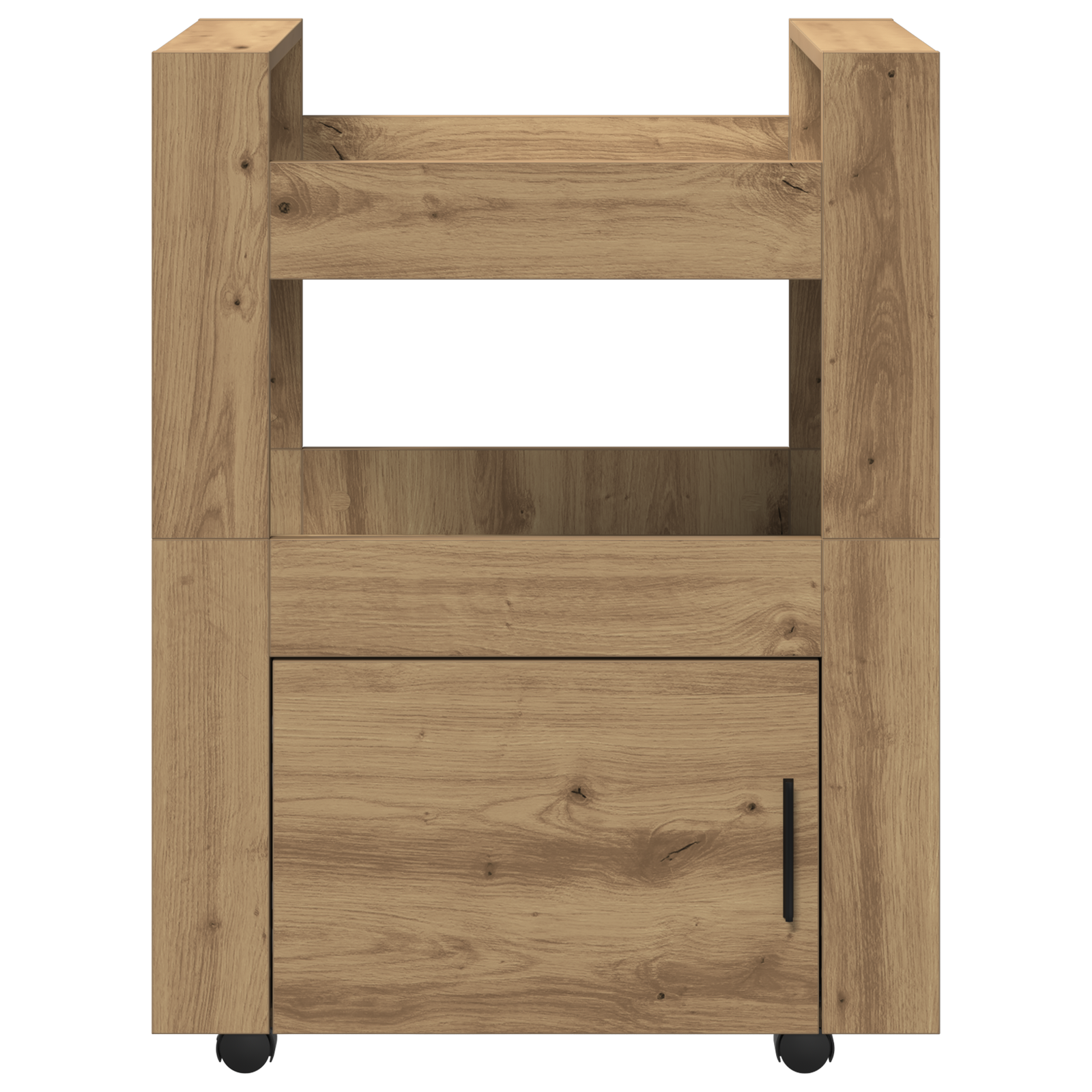 Kitchen Trolley Artisan Oak 60x45x80 cm Engineered Wood - Image 6