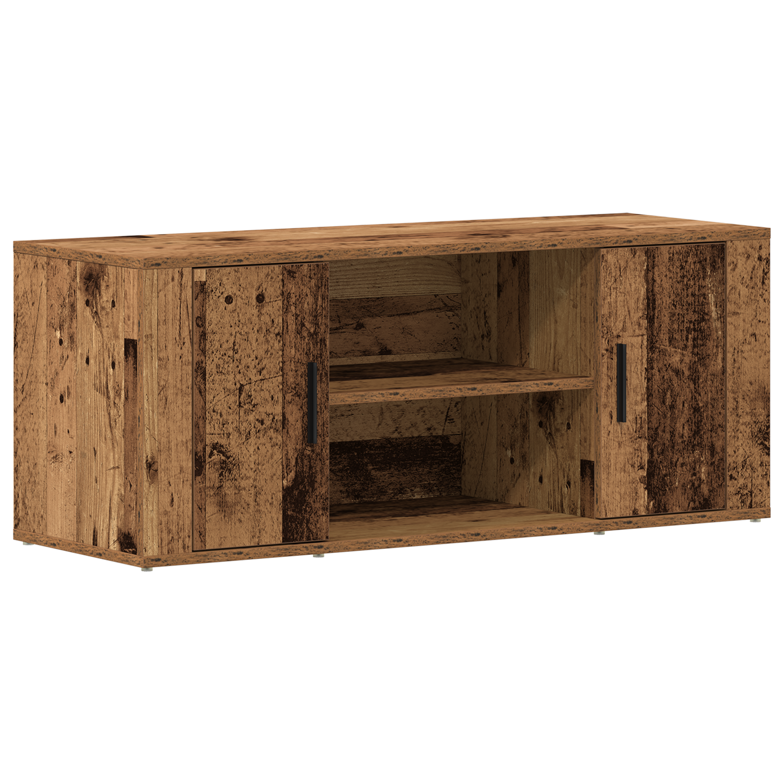 Thumbnail - vidaXL TV-Schrank Altholz 100x35x40 cm Holzwerkstoff
