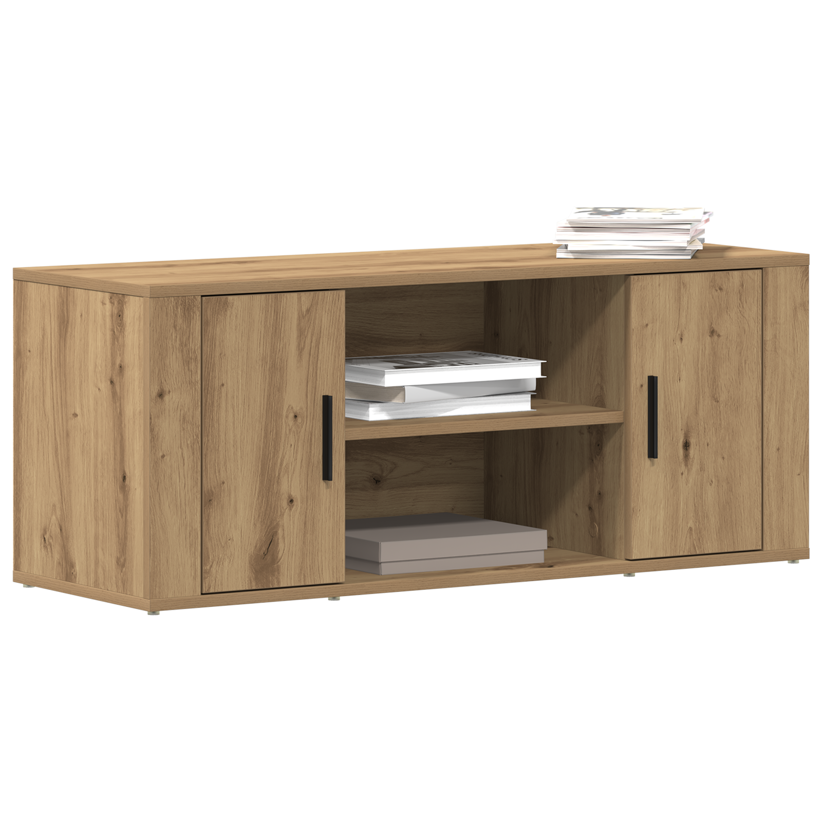 Thumbnail - vidaXL TV-Schrank Artisan Eiche 100x35x40 cm Holzwerkstoff