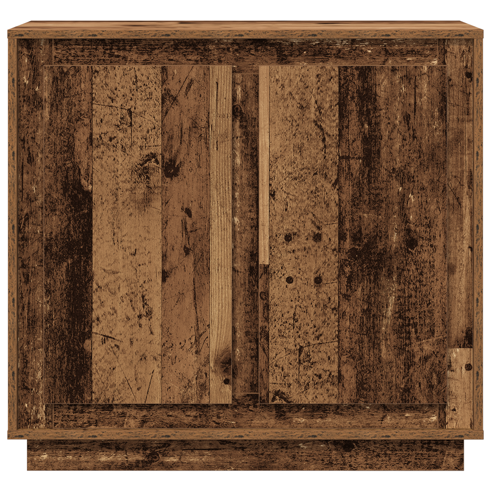Sideboard Old Wood 80x34x75 cm Engineered Wood - Image 6