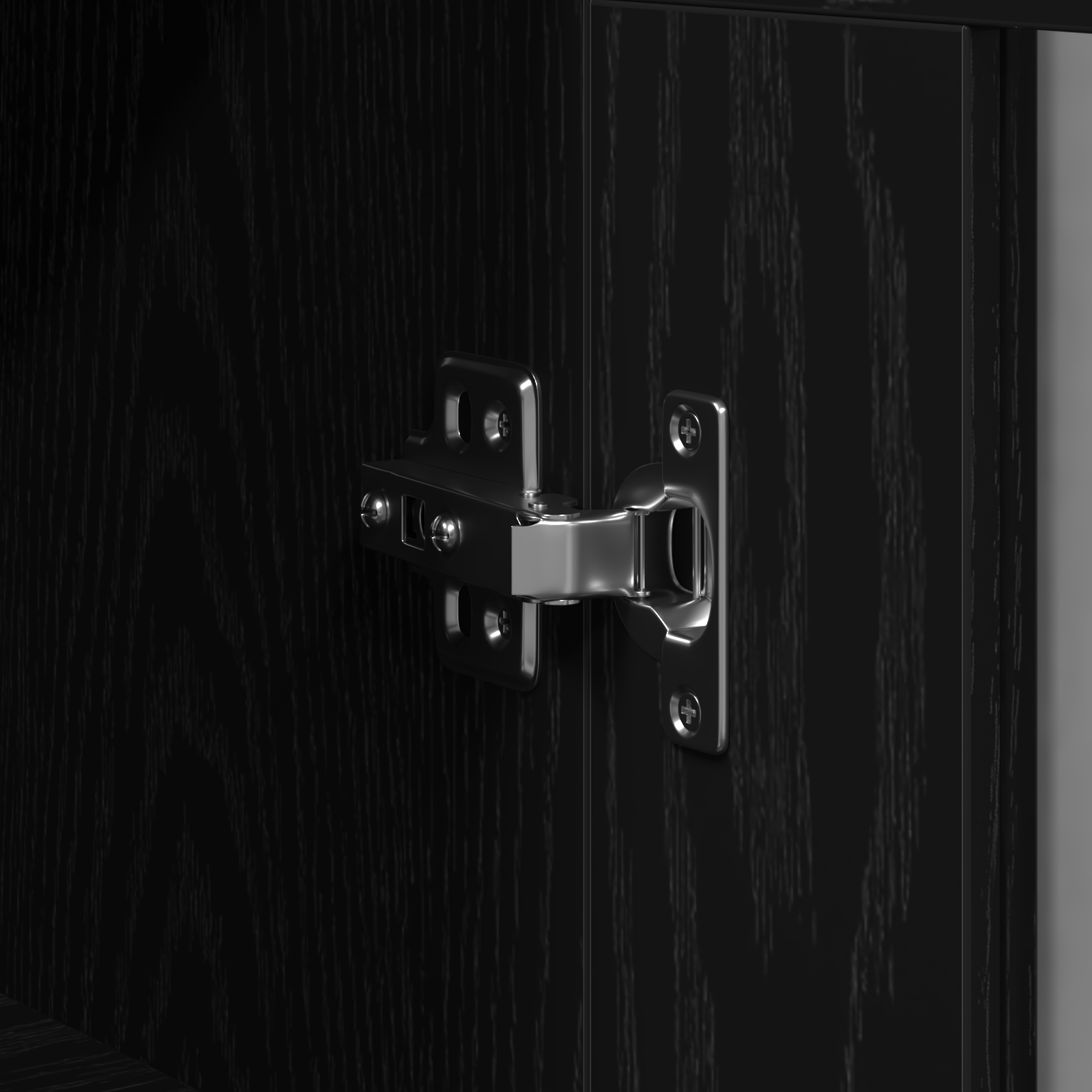 Wall-Mounted Cabinet with Glass Doors Black Oak 69.5x34x90 cm - Image 9