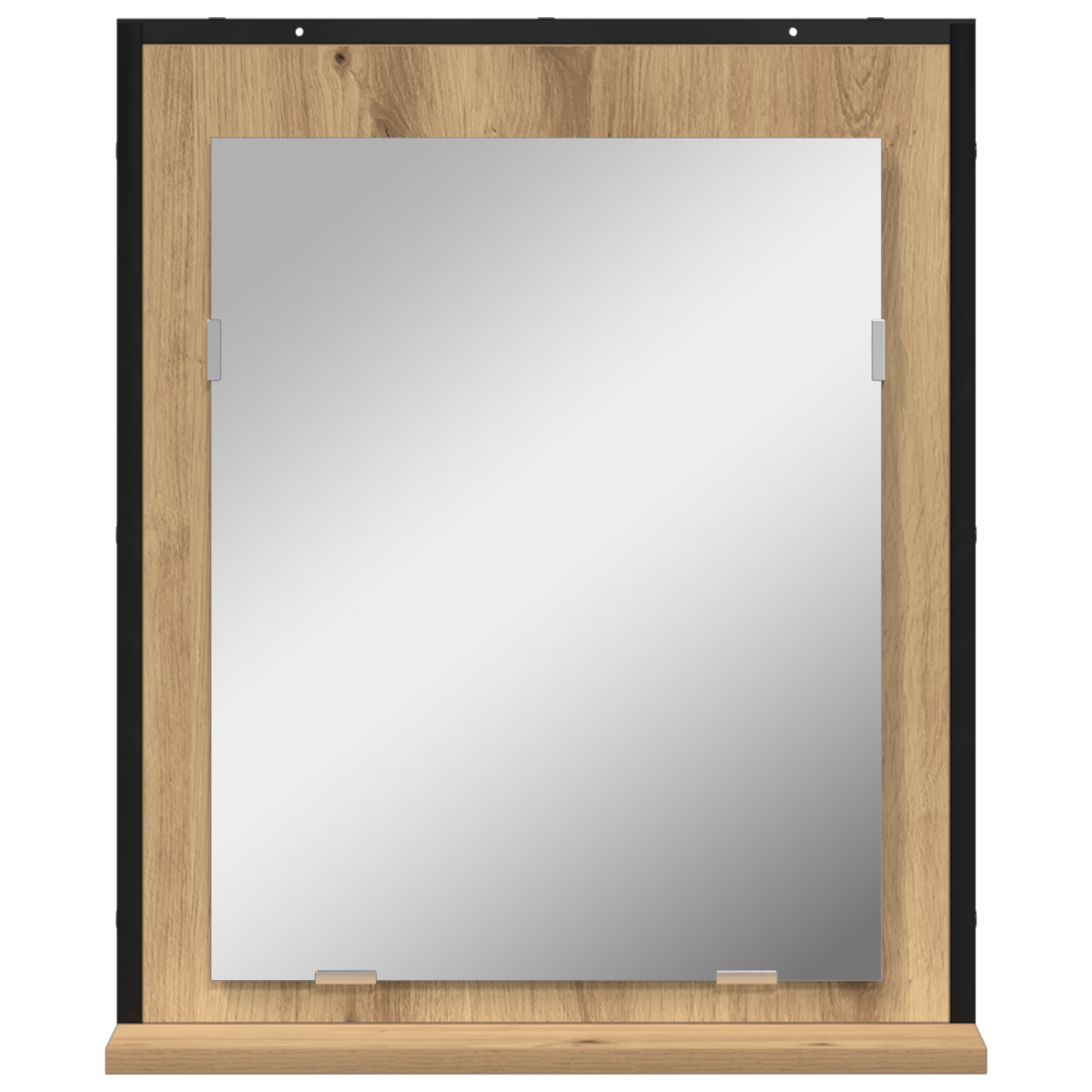 Bathroom Mirror Artisan Oak 50x12x60 cm Engineered Wood - Image 5