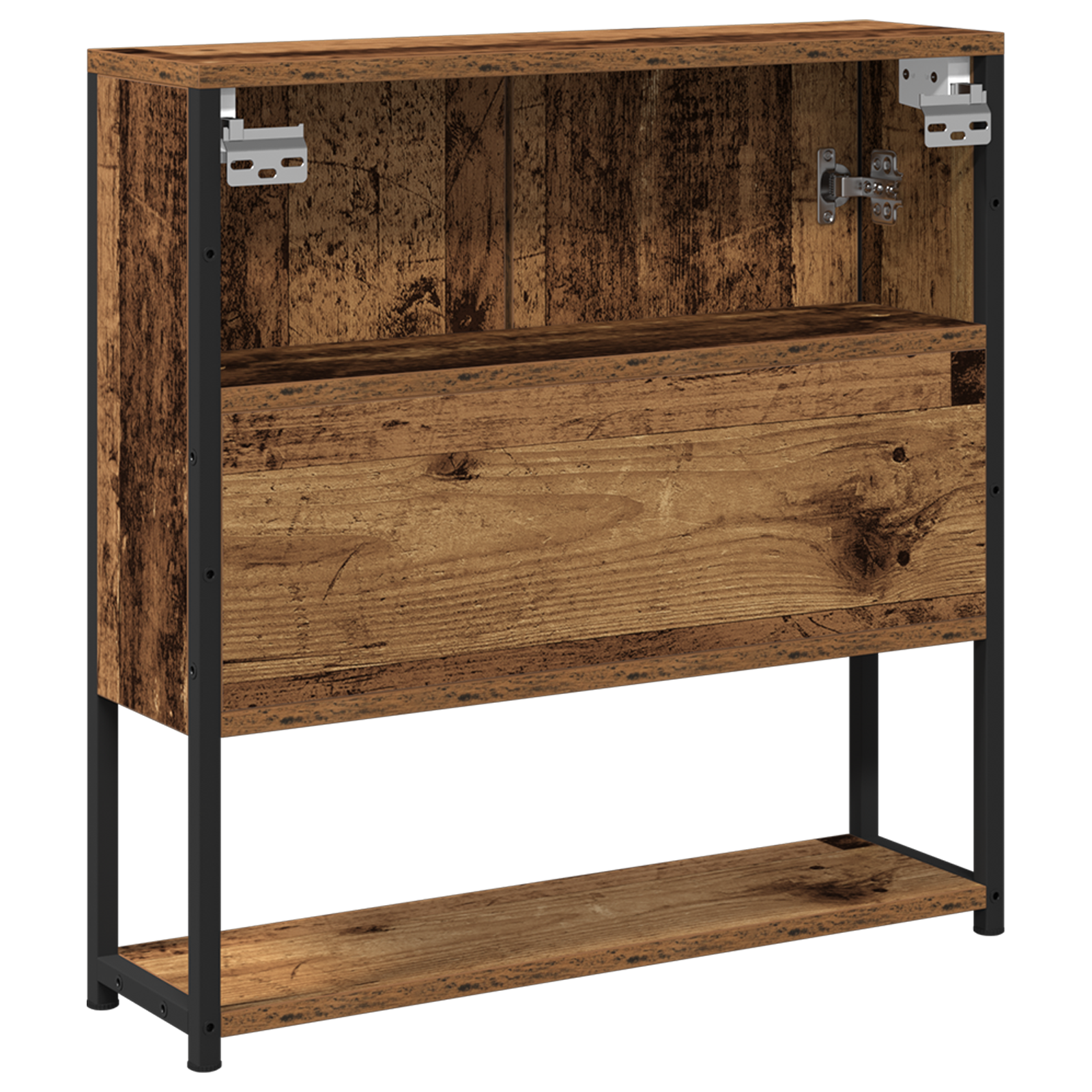 Bathroom Mirror Cabinet Old Wood 60x16x60 cm Engineered Wood - Image 8