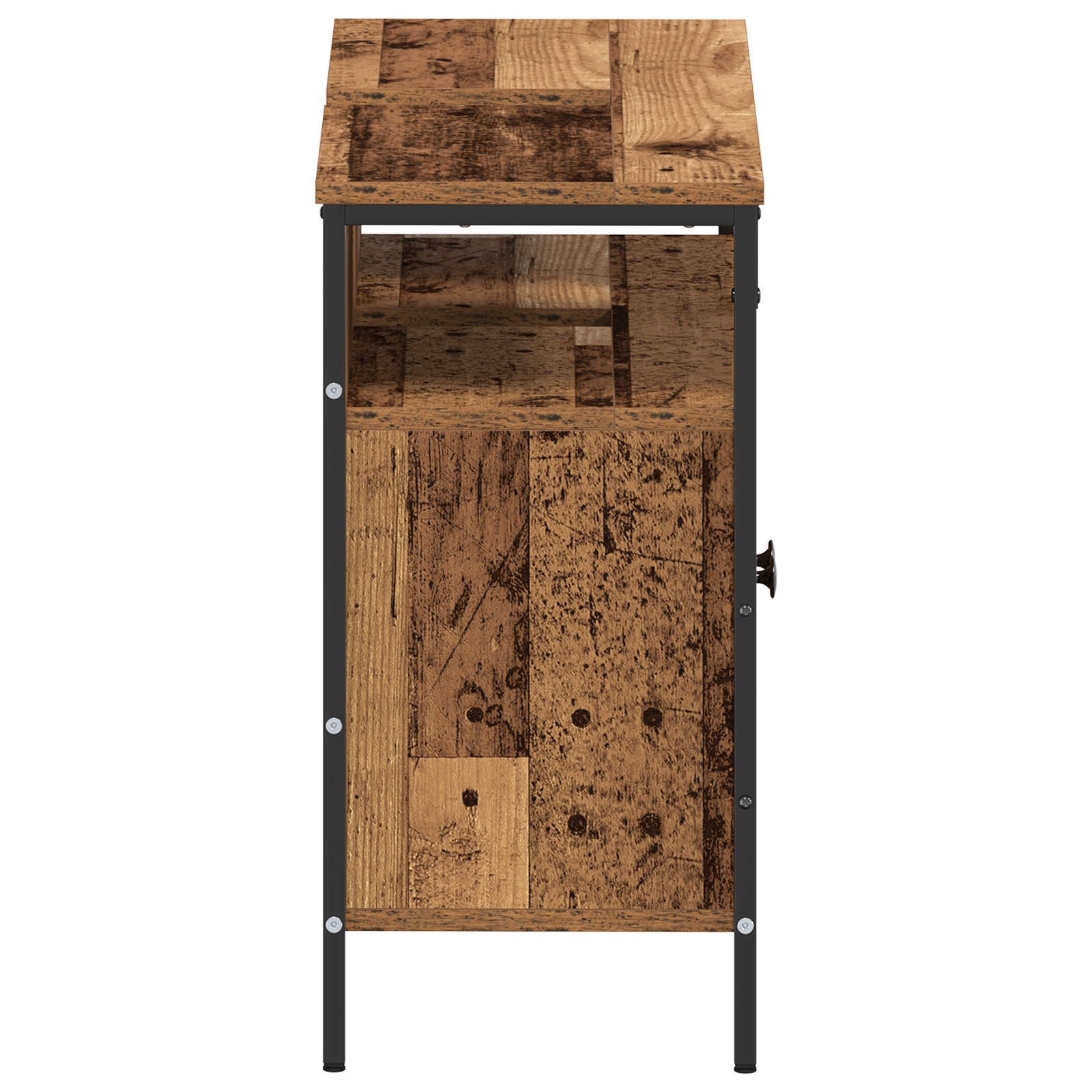 Bathroom Sink Cabinet Old Wood 80x30x60 cm Engineered Wood - Image 7