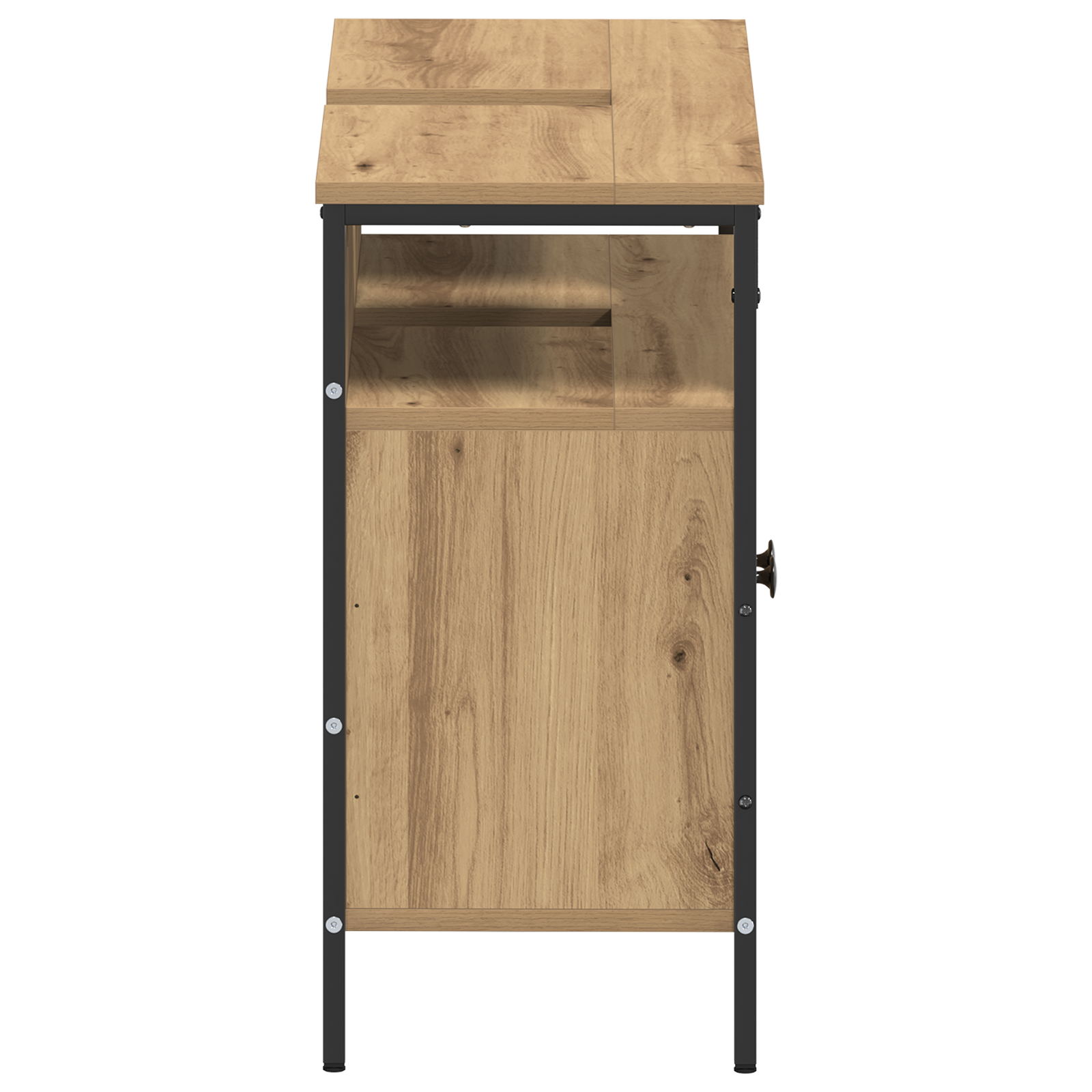 Bathroom Sink Cabinet Artisan Oak 80x30x60 cm Engineered Wood - Image 7