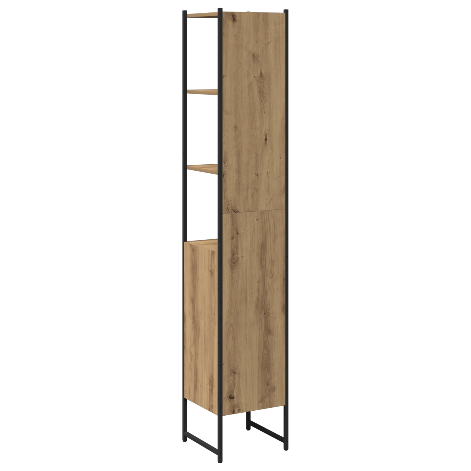Bathroom Cabinet Artisan Oak 33x33x185,5 cm Engineered Wood - Image 8