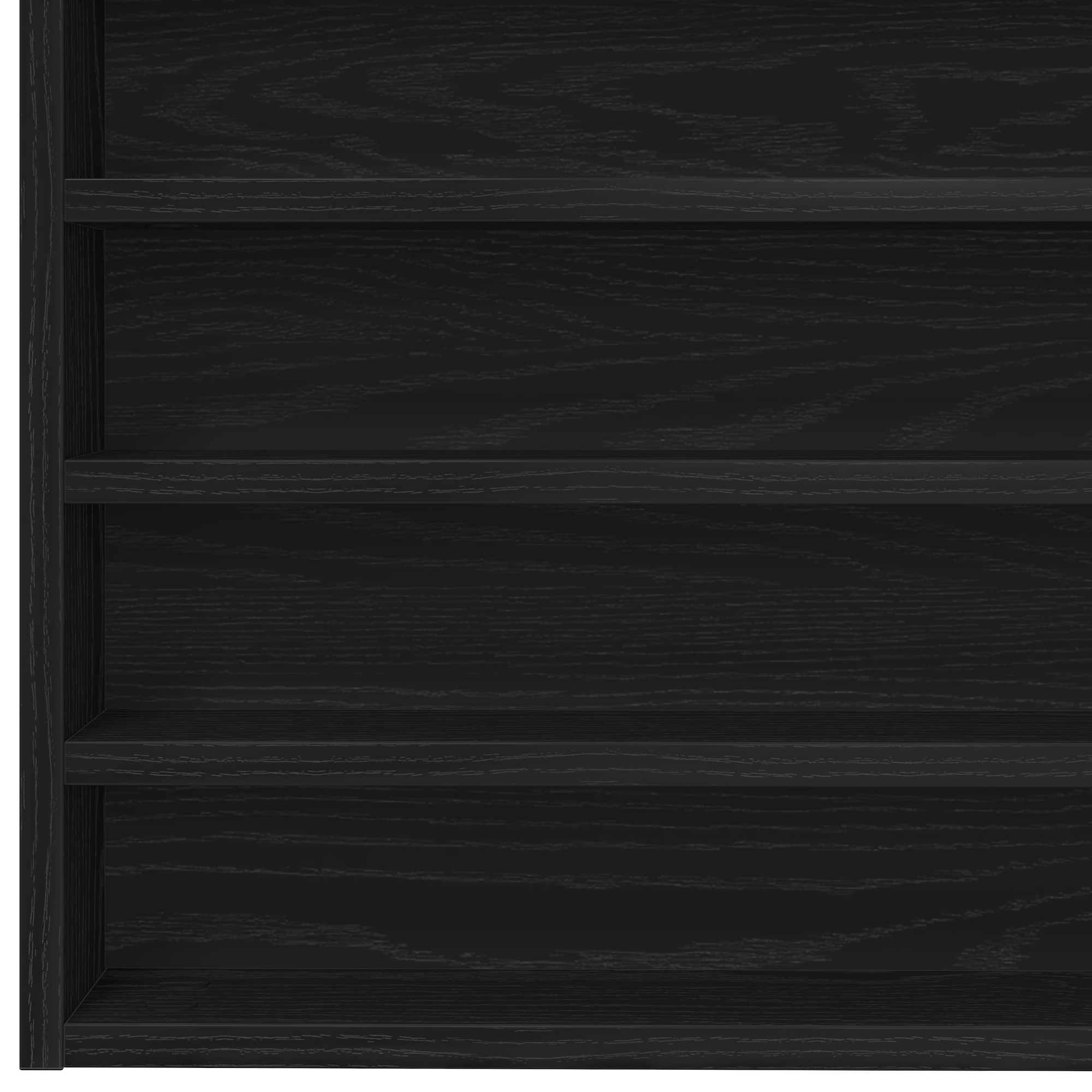 Sieninė spintelė Juoda ąžuolo medienos masyvas - Image 8