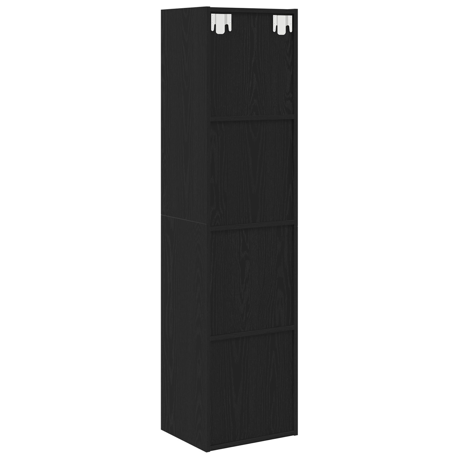 Bookshelf Black Oak 36x30x143 cm Engineered Wood - Image 6