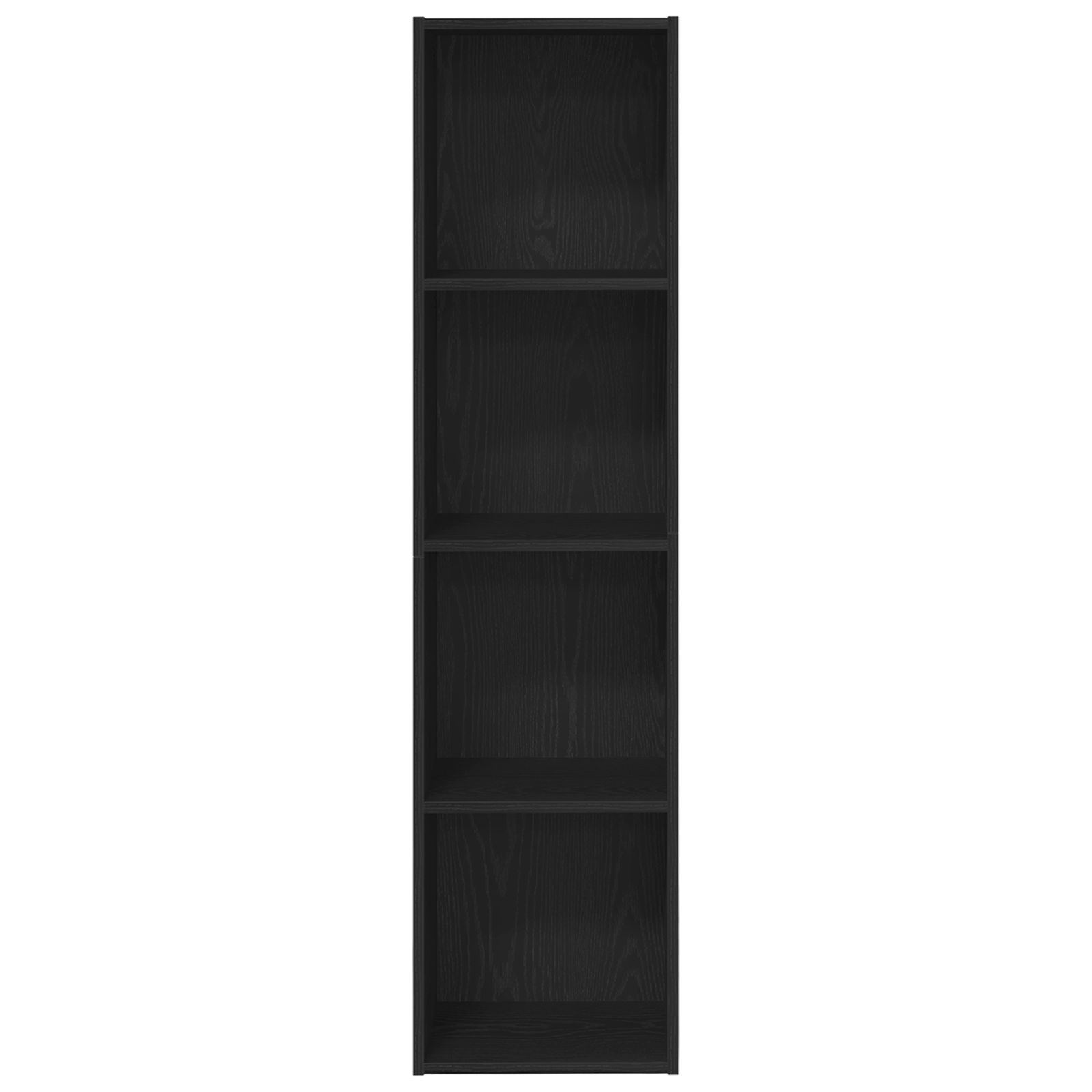 Bookshelf Black Oak 36x30x143 cm Engineered Wood - Image 4