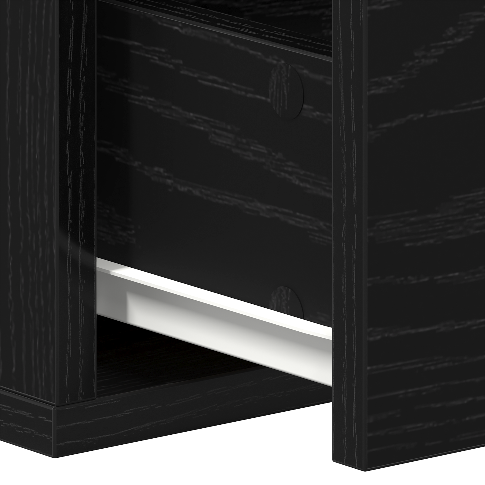 Wall-mounted Drawer Shelf Black Oak 60x26x18,5cm Engineered Wood - Image 10