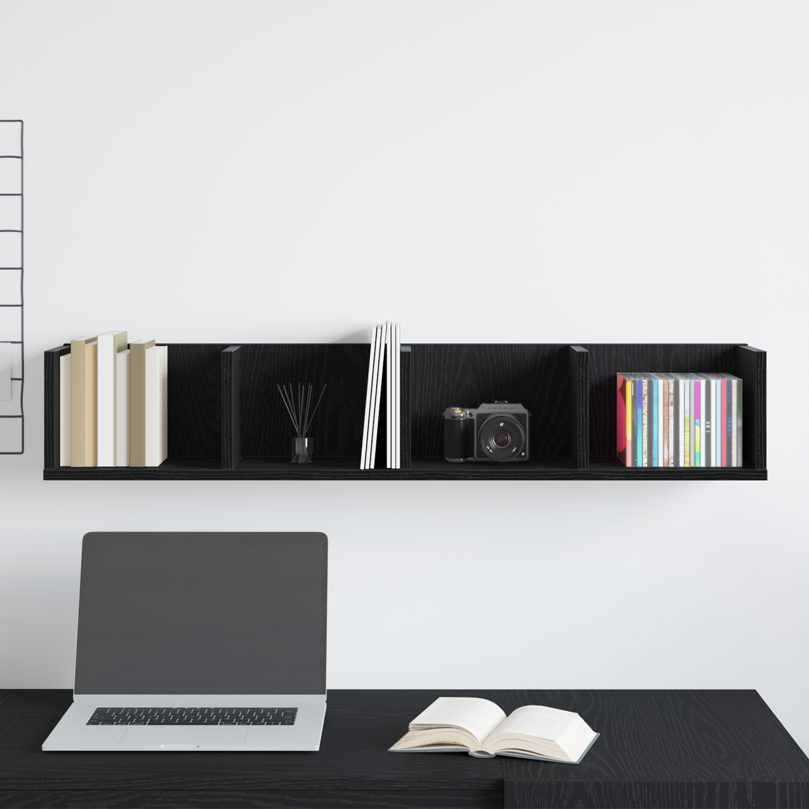 Estante de Pared para CD Estantería Colgante Balda Madera Contrachapada vidaXL - Imagen 58 de 86