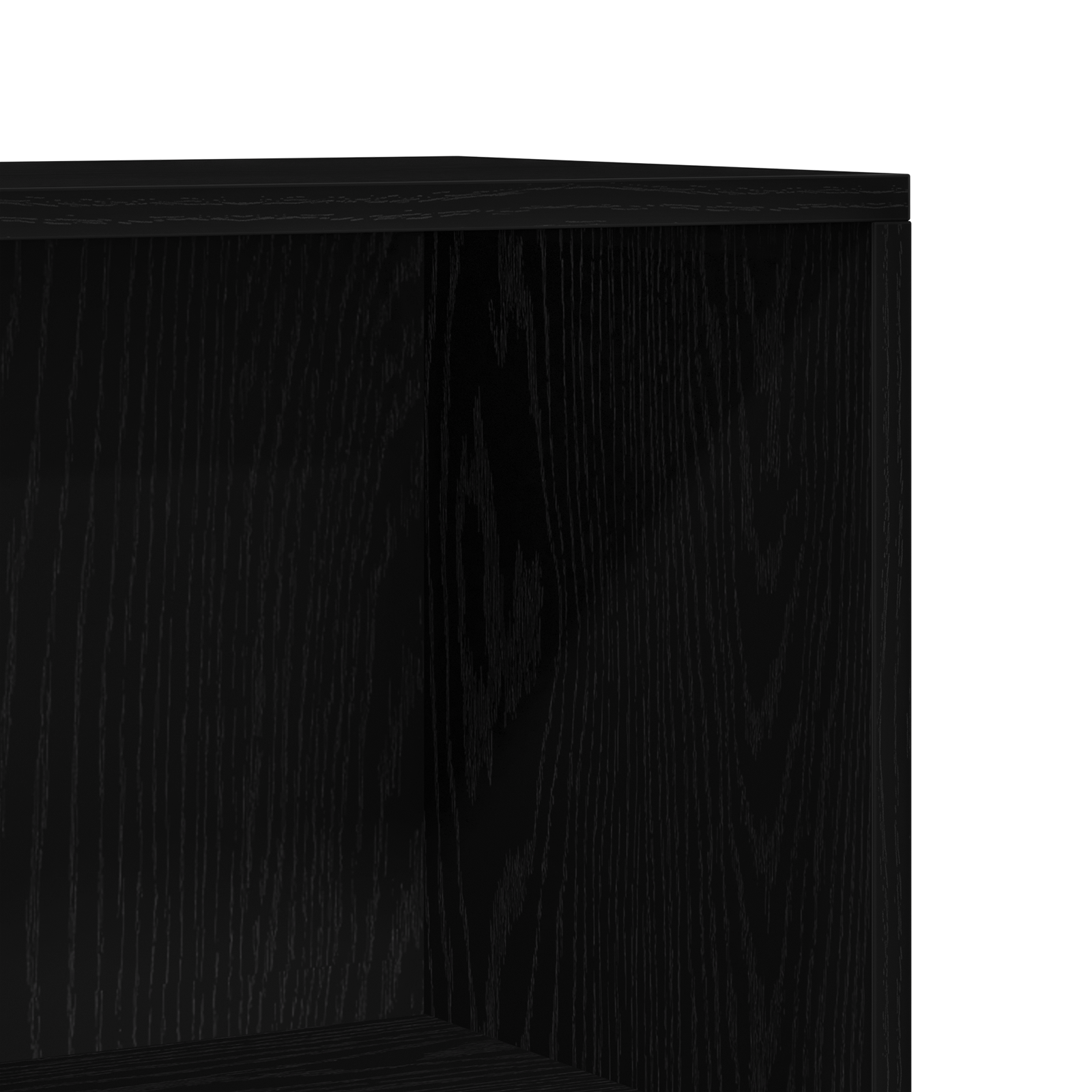 Juodo ąžuolo knygų lentyna - 60x24x176 cm - Image 8