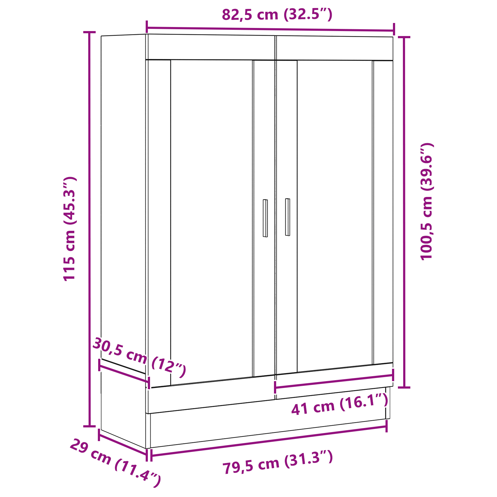Black Oak Book Cabinet 82.5x30.5x115 cm Engineered Wood - Image 10