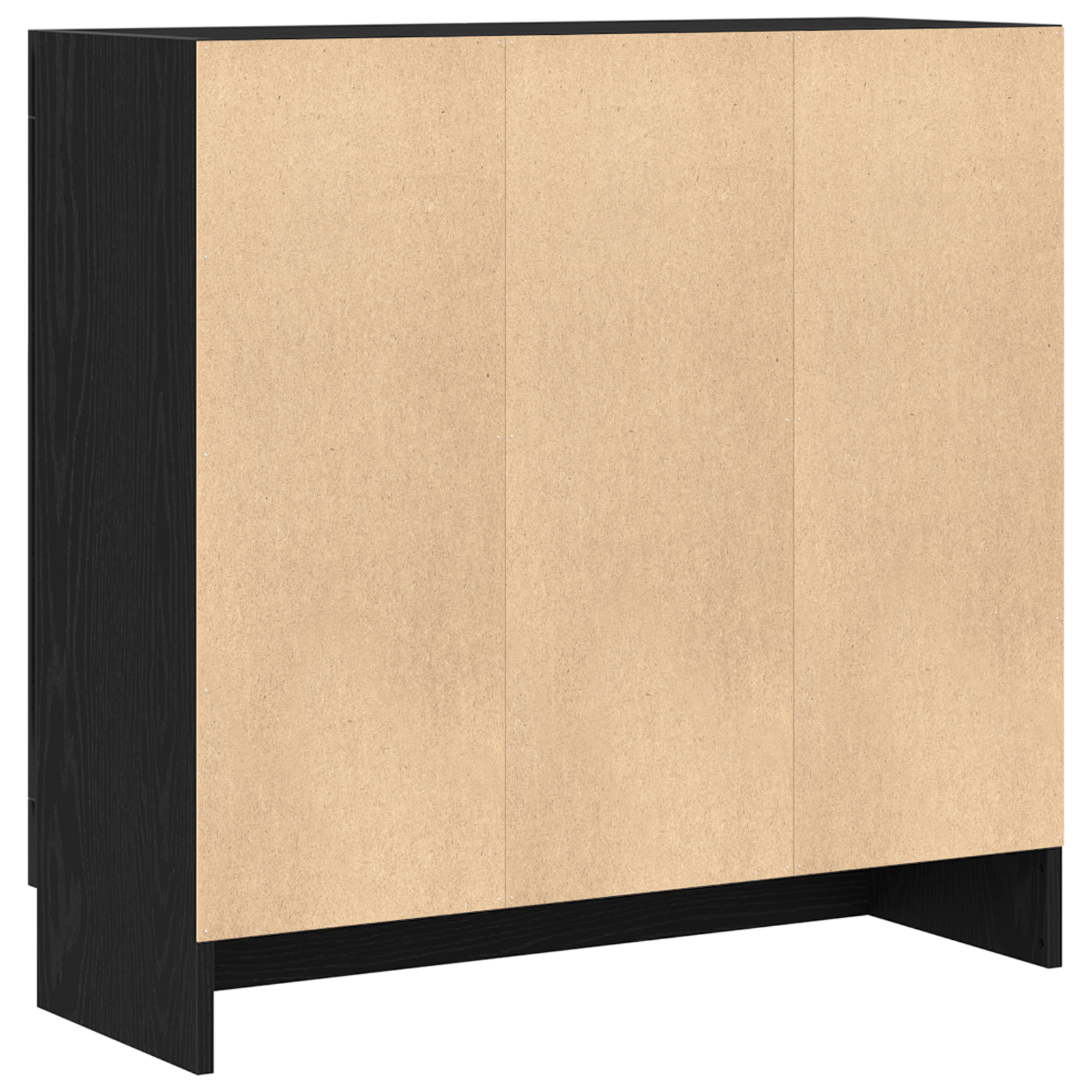 Book Cabinet - Black Oak, 82.5 x 30.5 x 80 cm, Made of Engineered Wood - Image 6