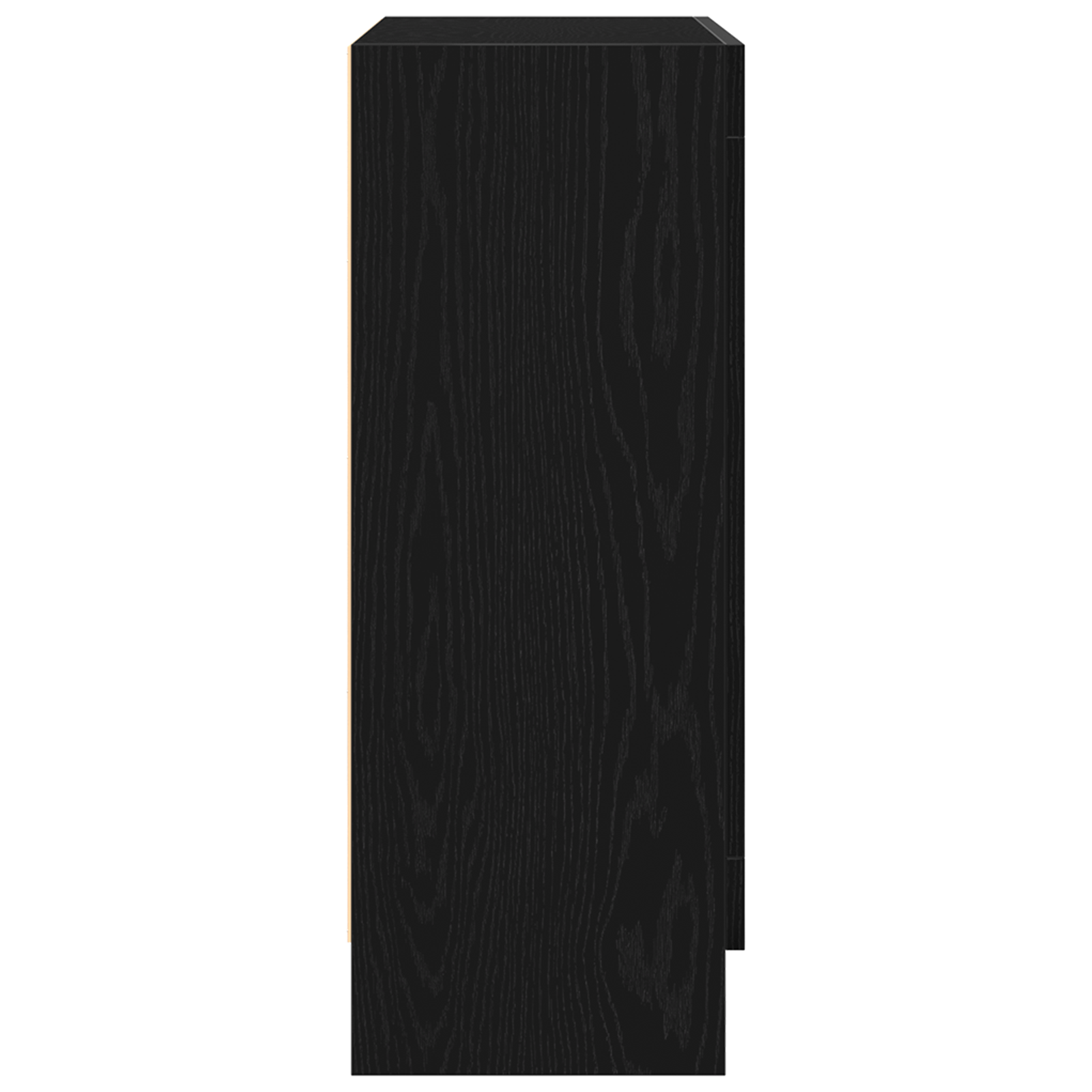 Book Cabinet - Black Oak, 82.5 x 30.5 x 80 cm, Made of Engineered Wood - Image 8