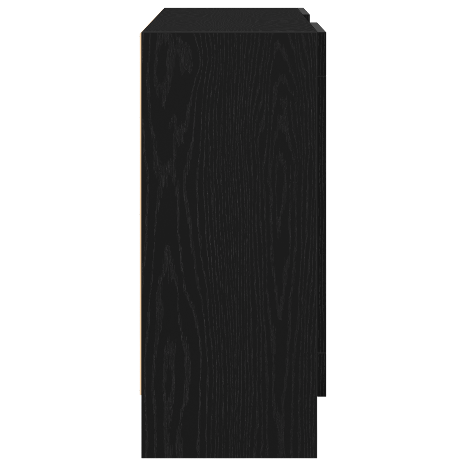 Black Oak Sideboard 120x30.5x70 cm Made from Engineered Wood - Image 7