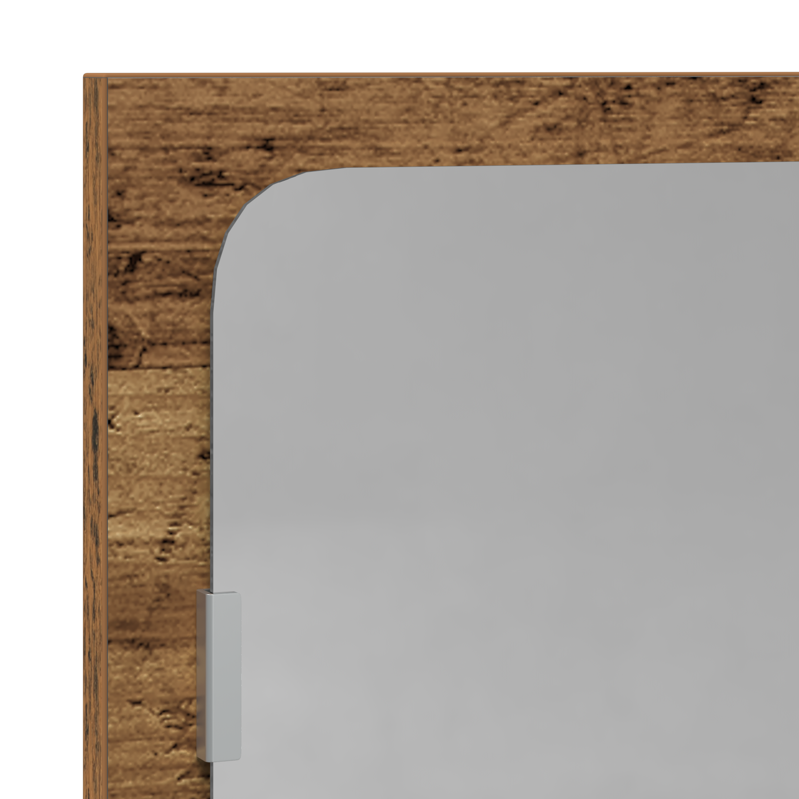 Bathroom Mirror Old Wood 90x10.5x37 cm Engineered Wood - Image 8
