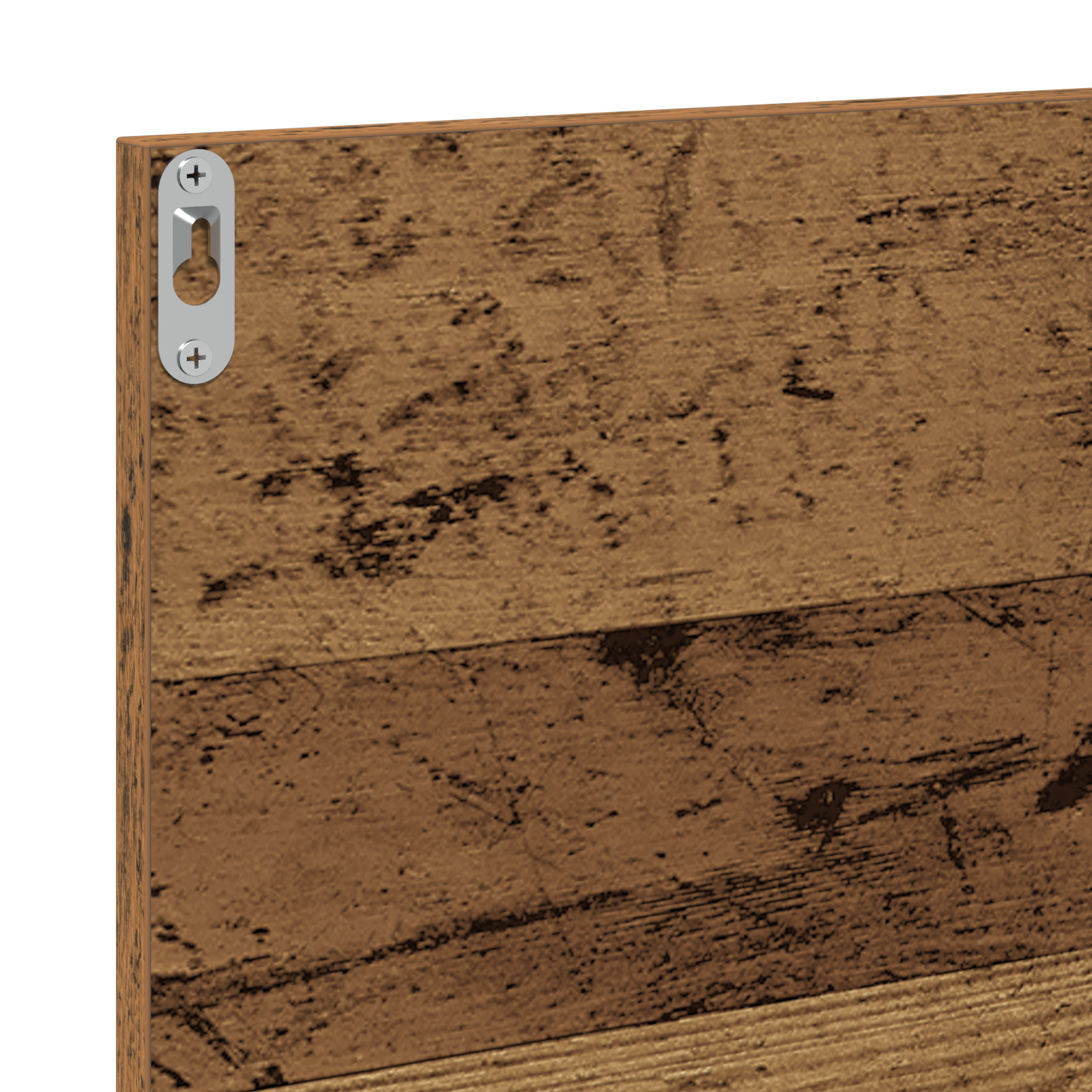 Bathroom Mirror Old Wood 90x10.5x37 cm Engineered Wood - Image 9