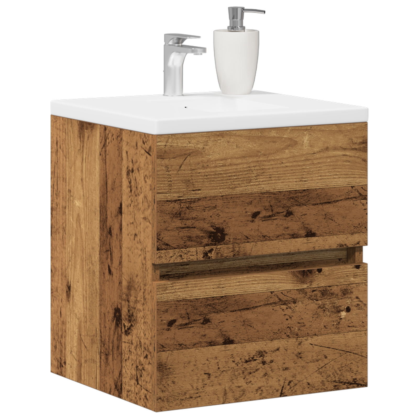 Bathroom Sink Cabinet Old Wood 41x38.5x45 cm Engineered Wood - Image 3