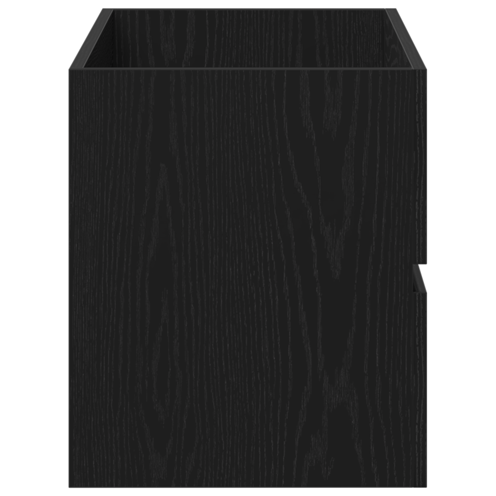 Sink Cabinet Black Oak 80x38.5x45 cm Engineered Wood - Image 7
