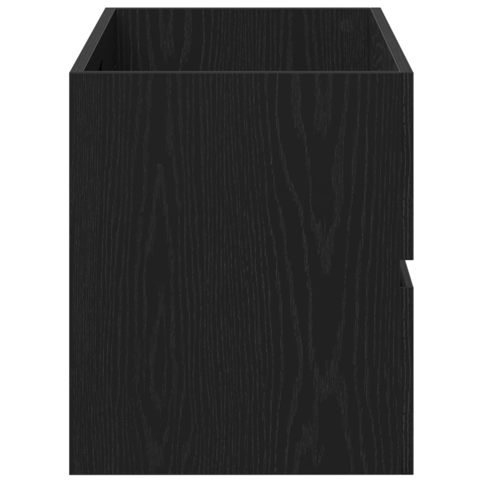 Sink Cabinet Black Oak 90x38.5x45 cm Engineered Wood - Image 7