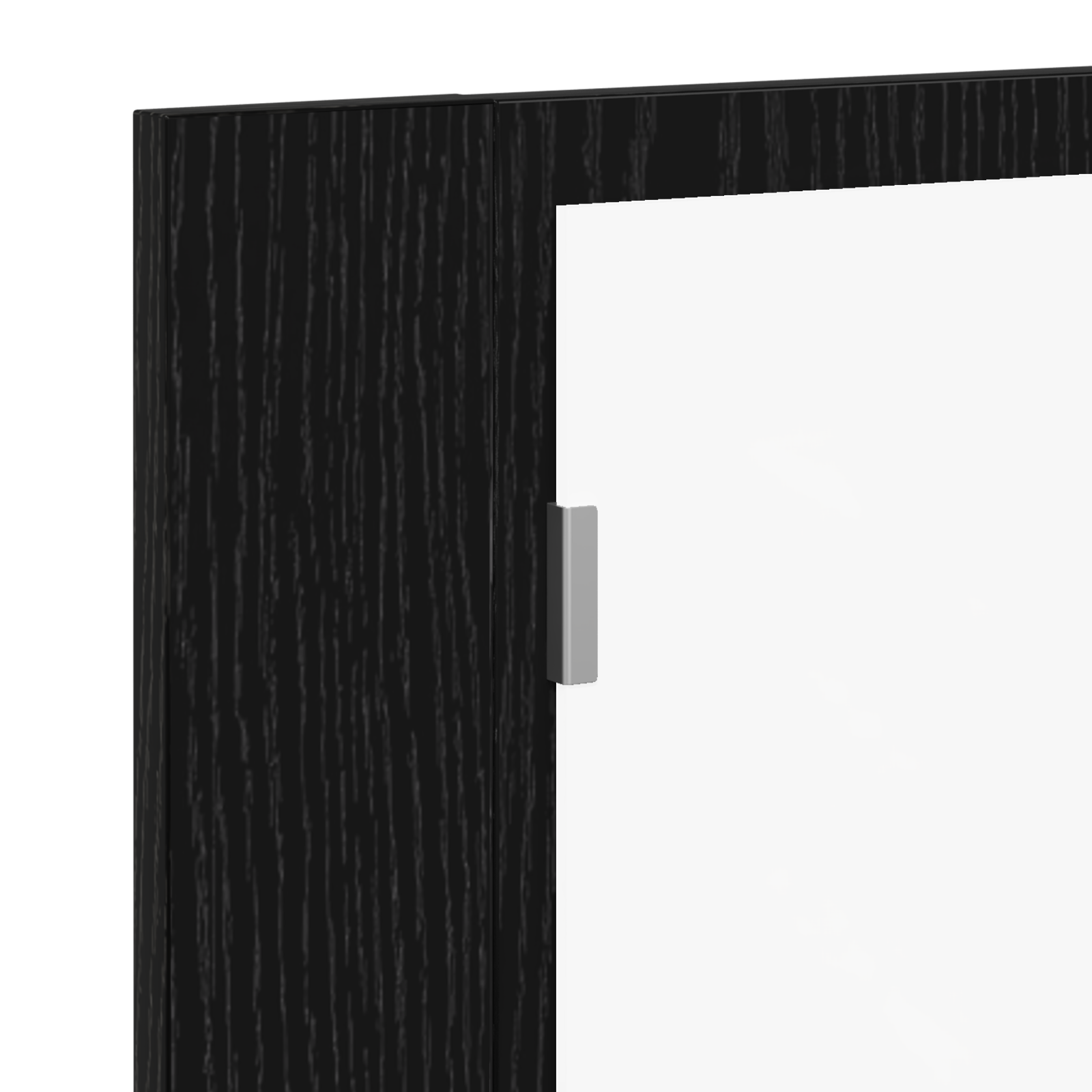LED Bathroom Mirror Cabinet Black Oak 60x12x45 cm Engineered Wood - Image 8