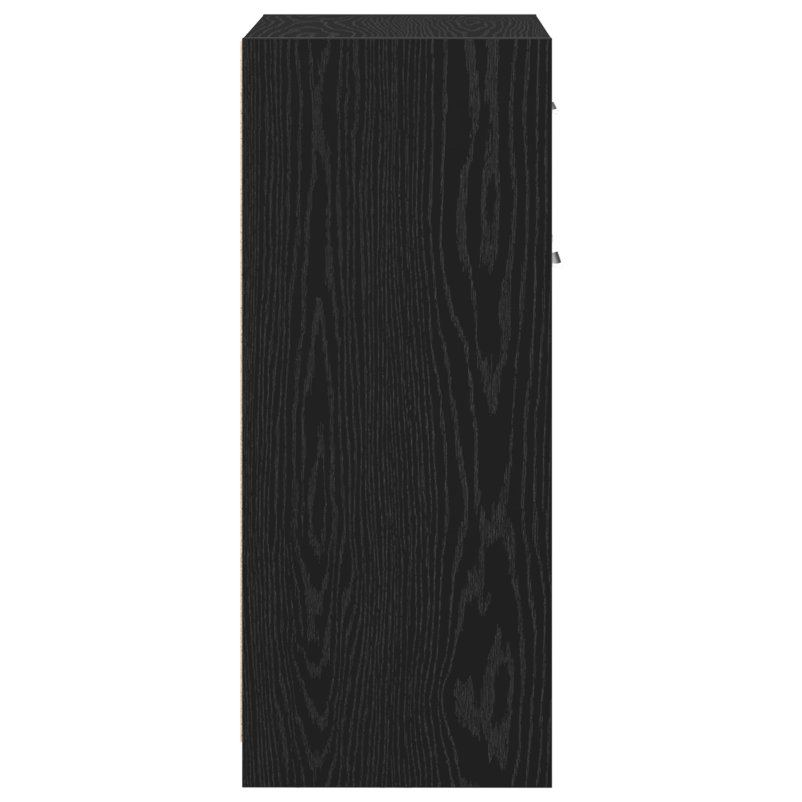Black Oak Bathroom Cabinet 60x33x80 cm Made of Engineered Wood - Image 8